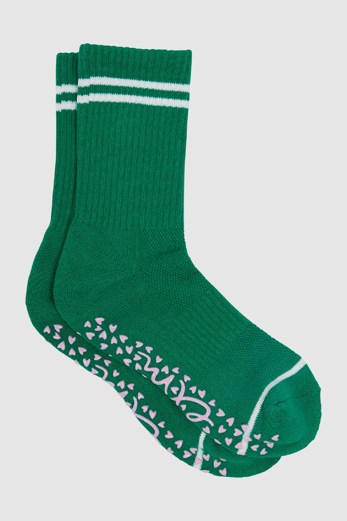 Elm Ribbed College Sock Pine