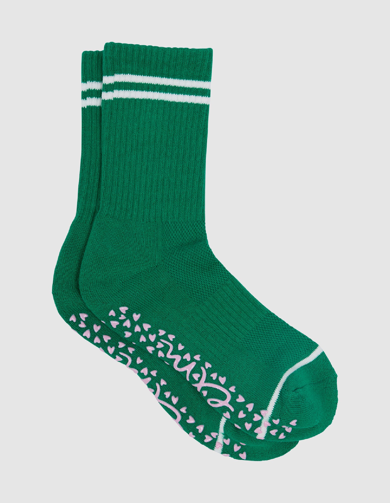 Elm Ribbed College Sock Pine