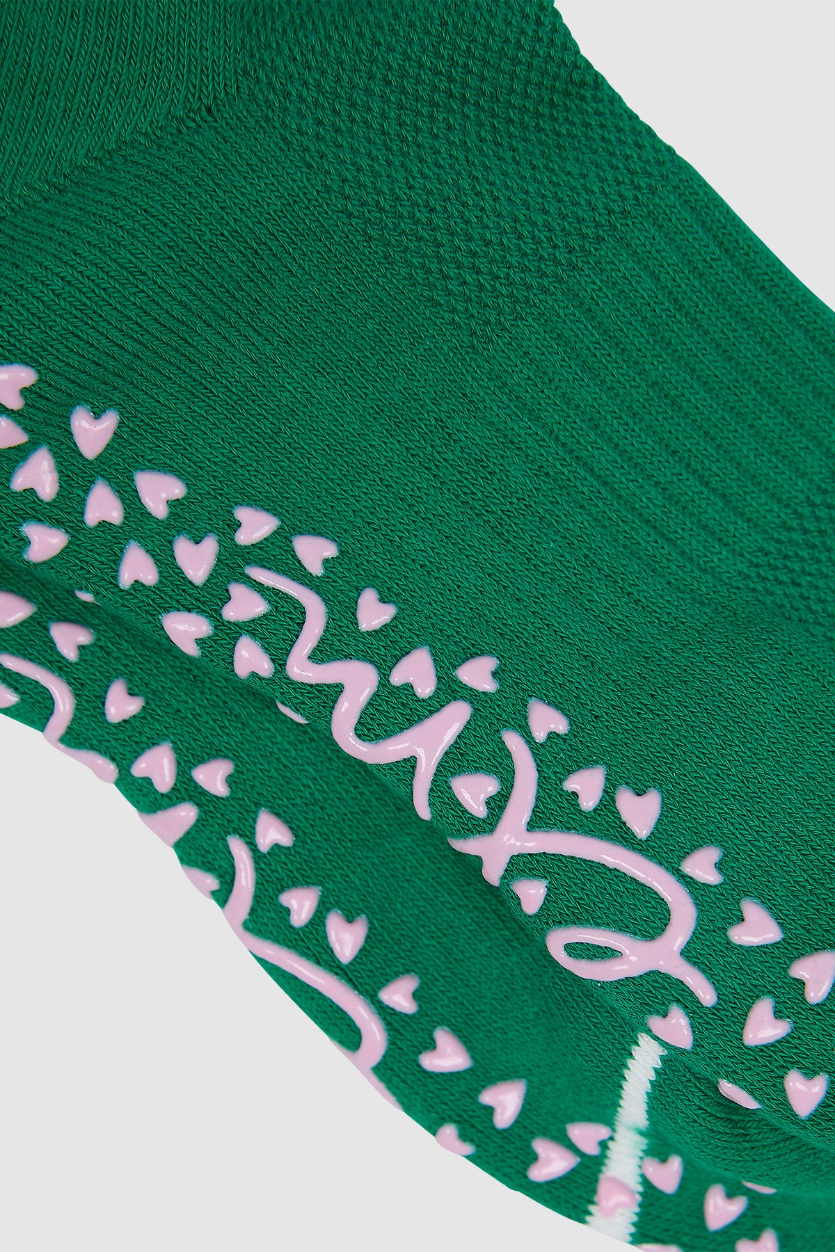 Elm Ribbed College Sock Pine