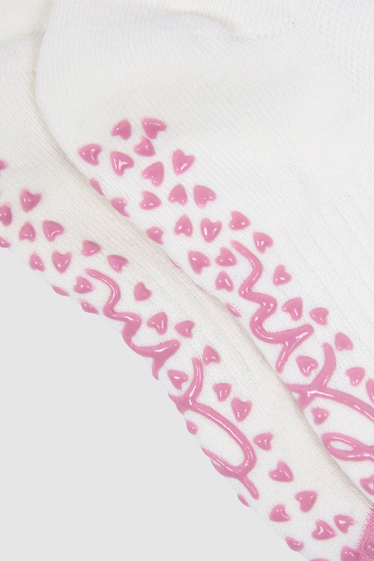 Elm Ribbed College Sock White