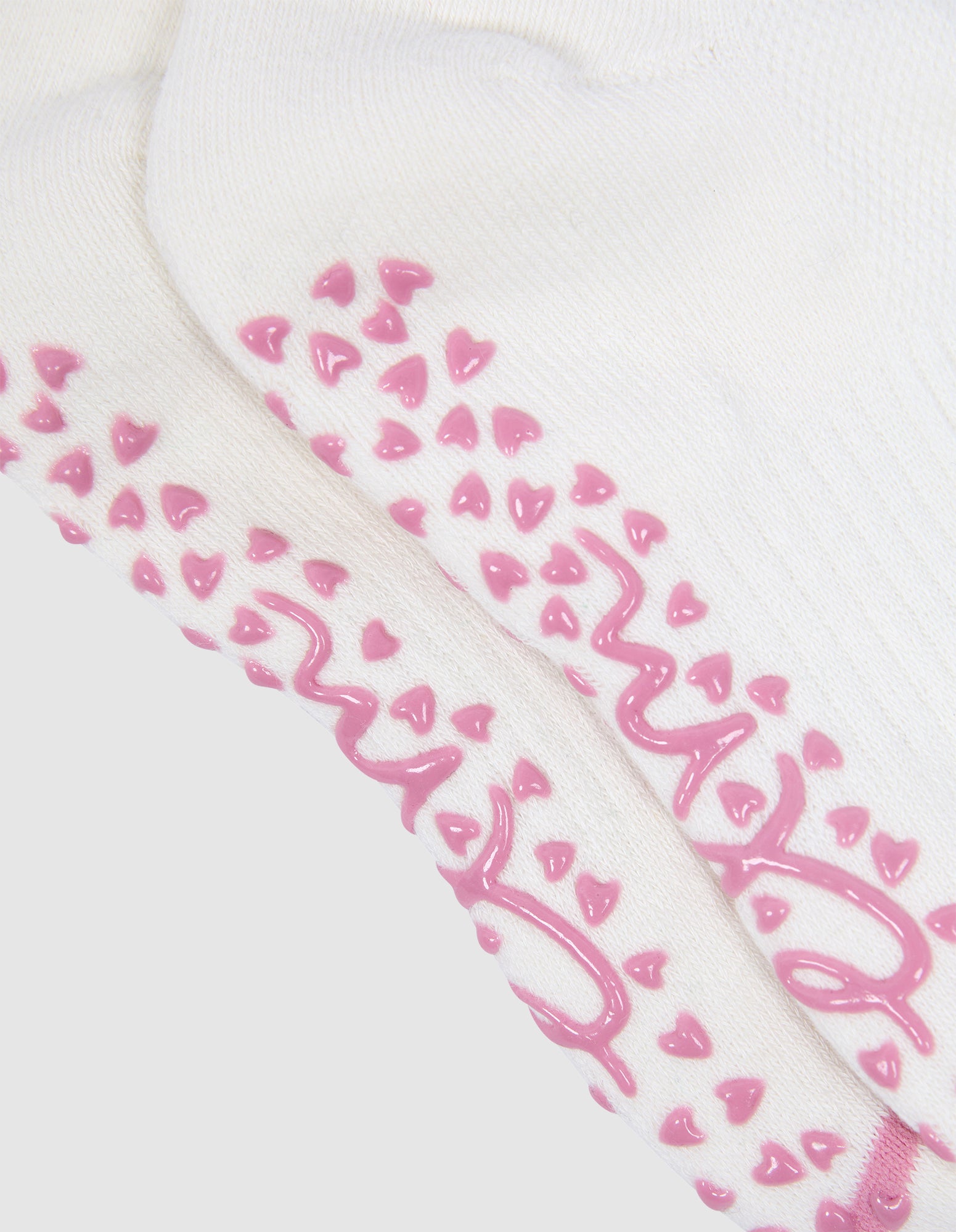Elm Ribbed College Sock White