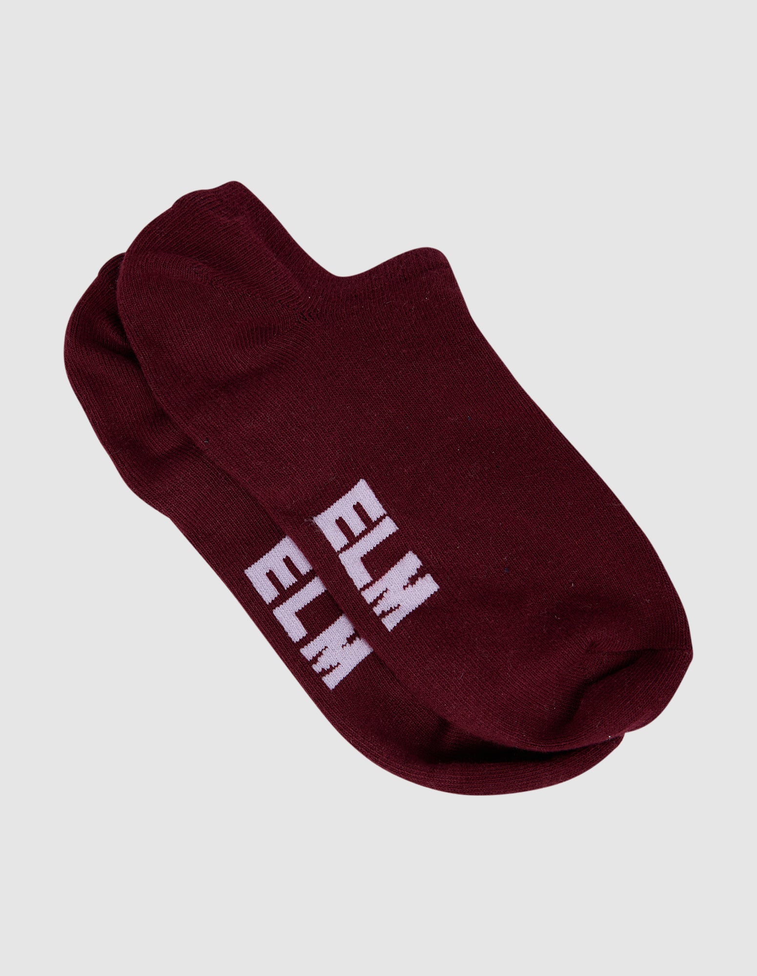 Harmony No Show Sock 2pk Plum/Mauve/Navy