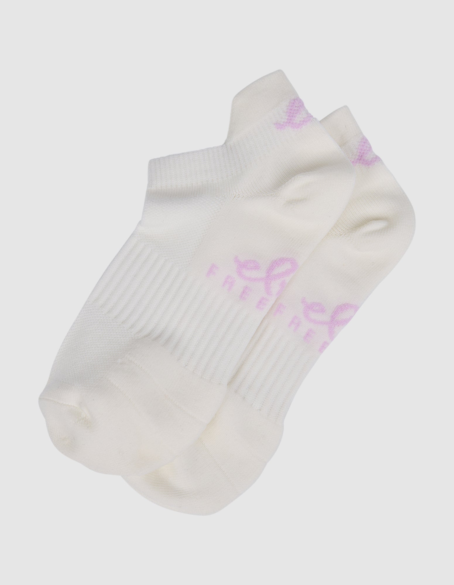 Elm Freedom Sneaker Sock 2pk Nude & White