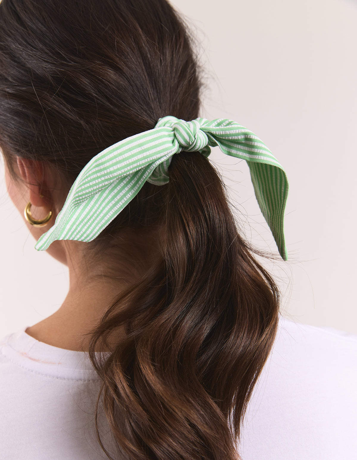 Luna Scar Scrunchie Spring Green