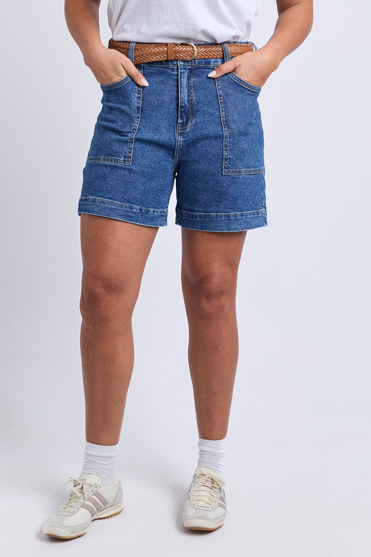 Atlas Denim Short Dark Blue Wash