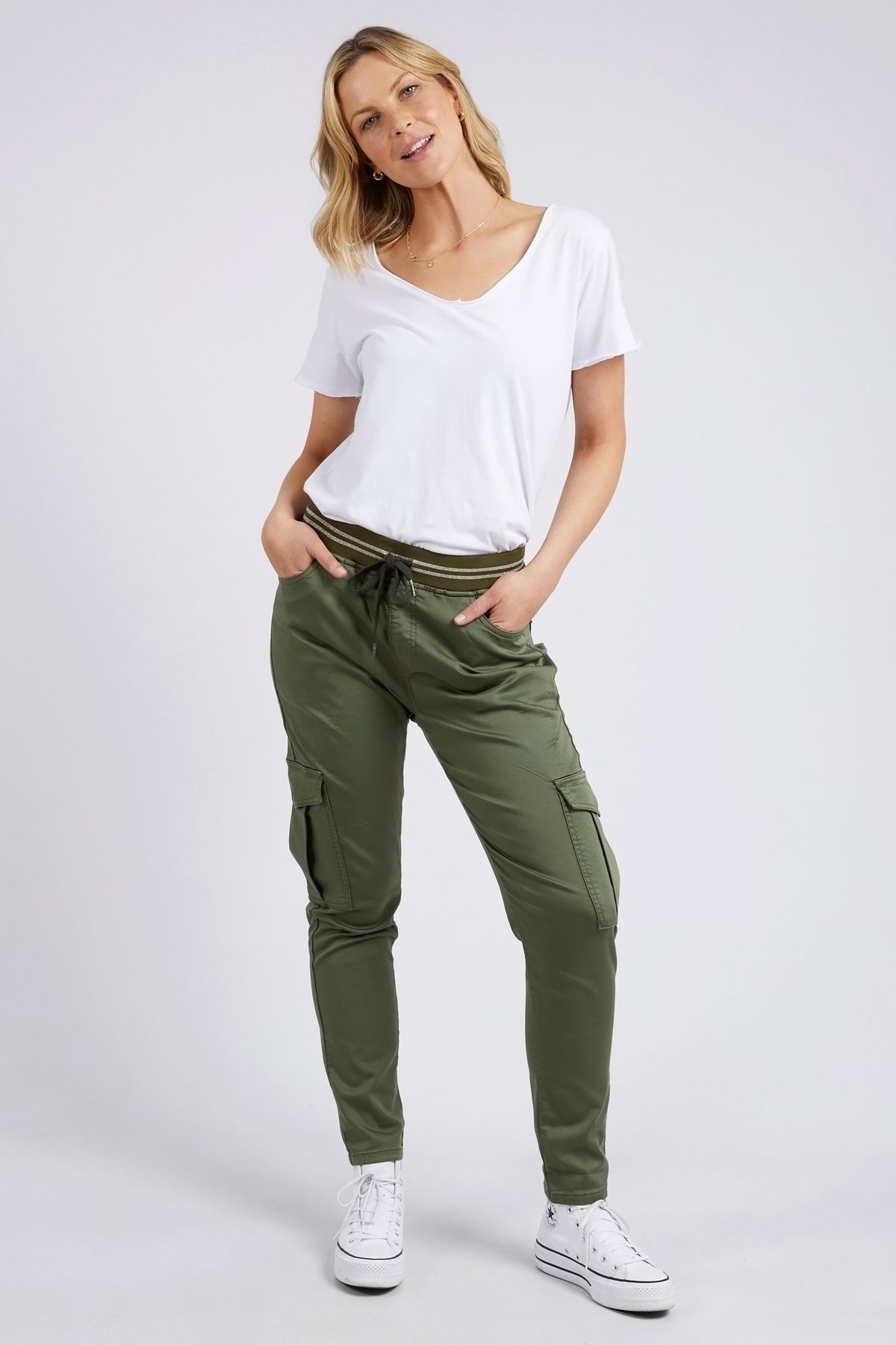 Margo Cargo Jogger Four Leaf Clover