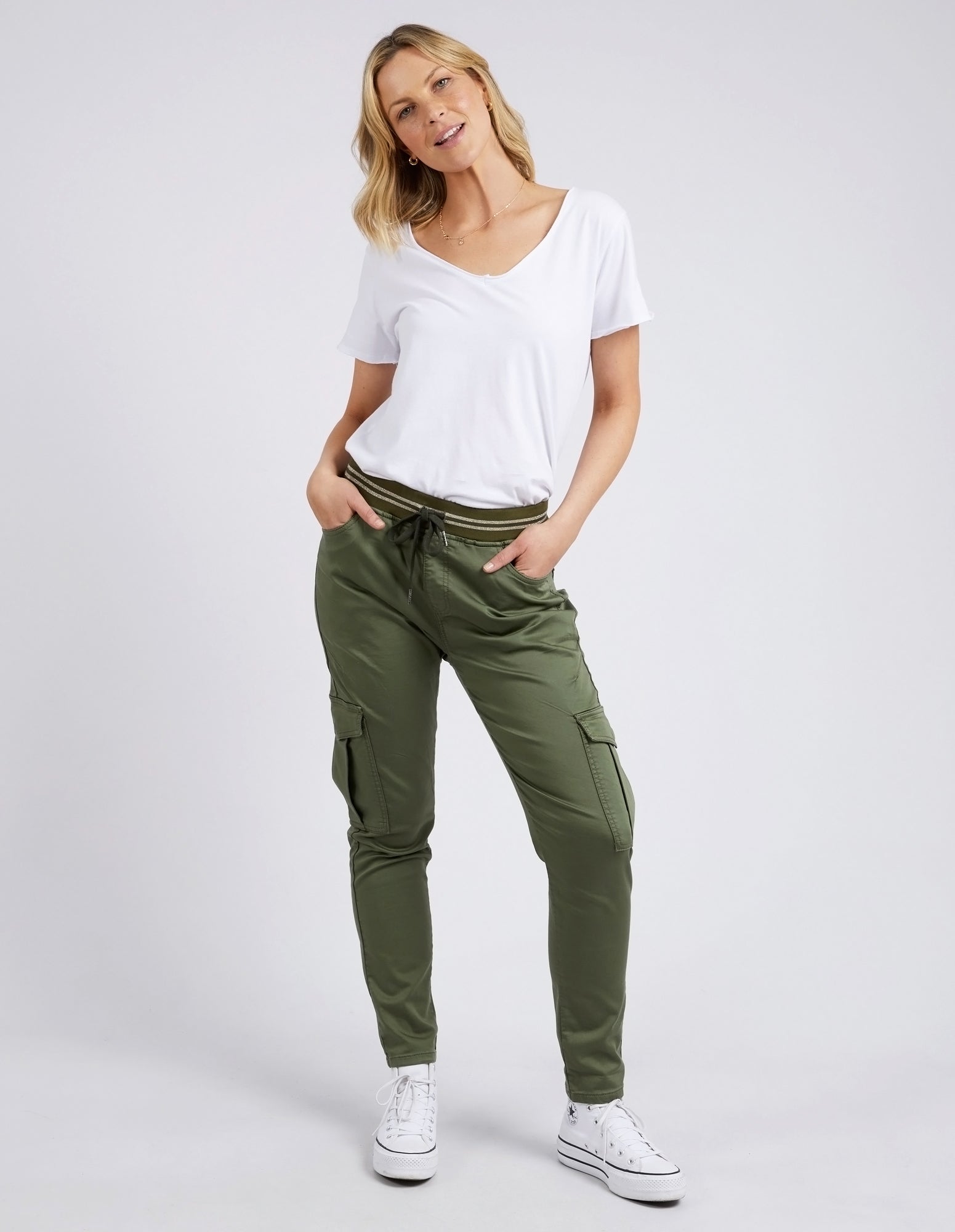 Margo Cargo Jogger Four Leaf Clover