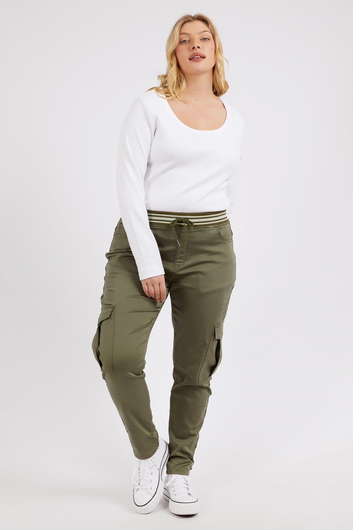 Margo Cargo Jogger Four Leaf Clover