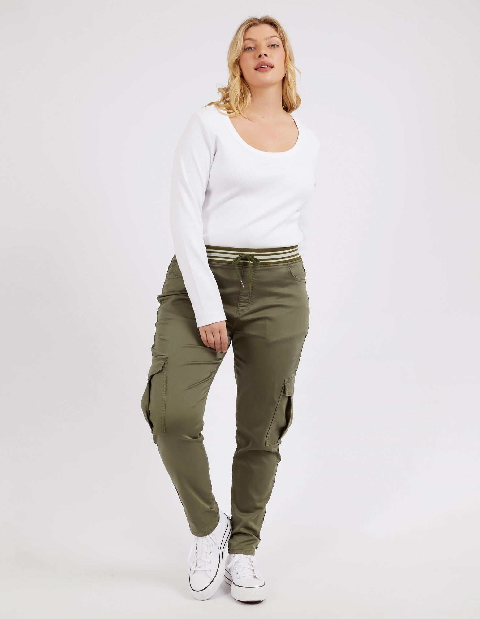 Margo Cargo Jogger Four Leaf Clover