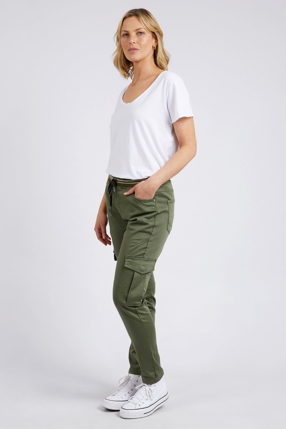 Margo Cargo Jogger Four Leaf Clover