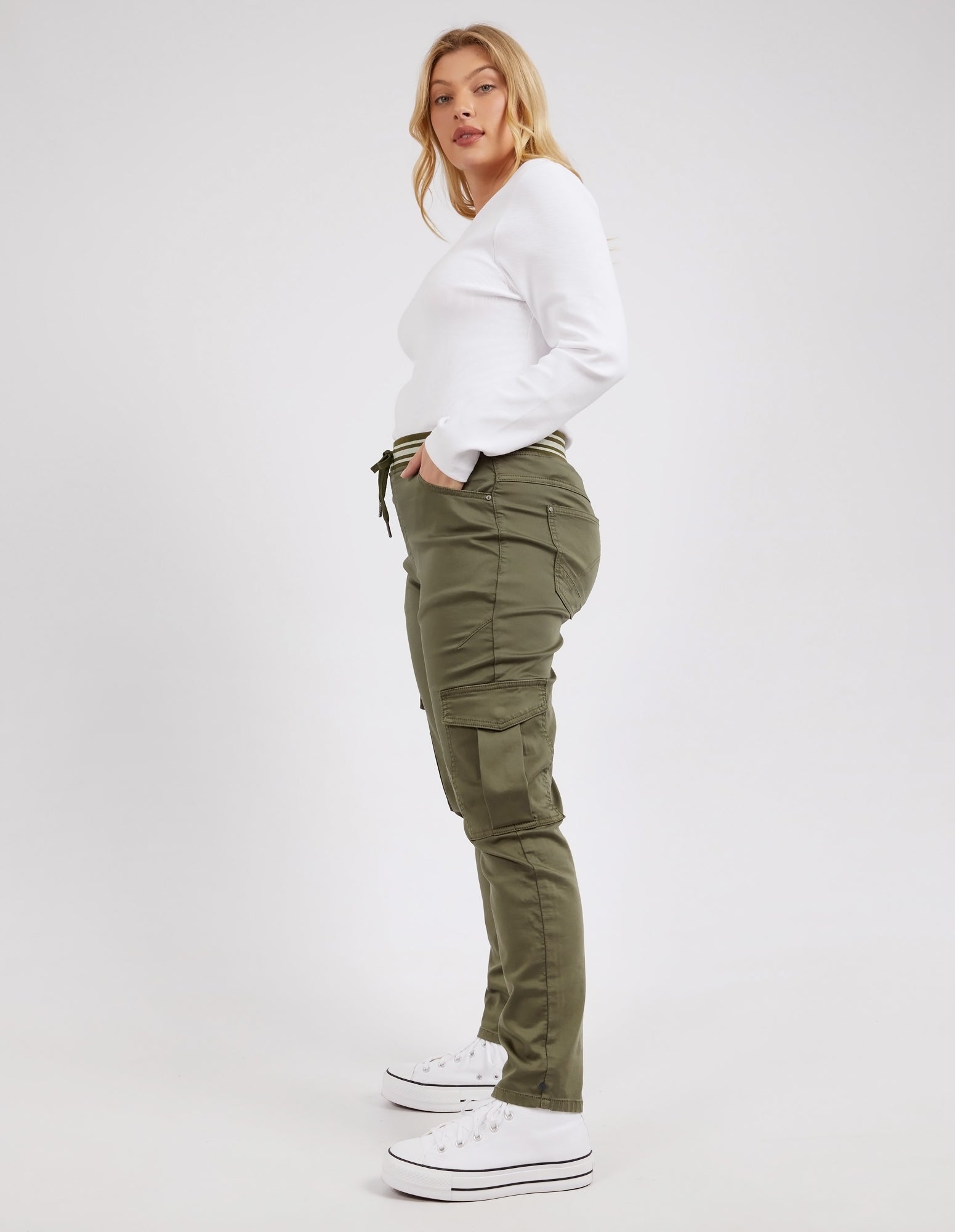 Margo Cargo Jogger Four Leaf Clover