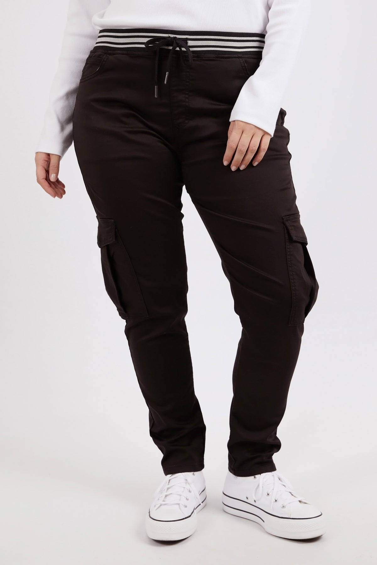 Margo Cargo Jogger Black