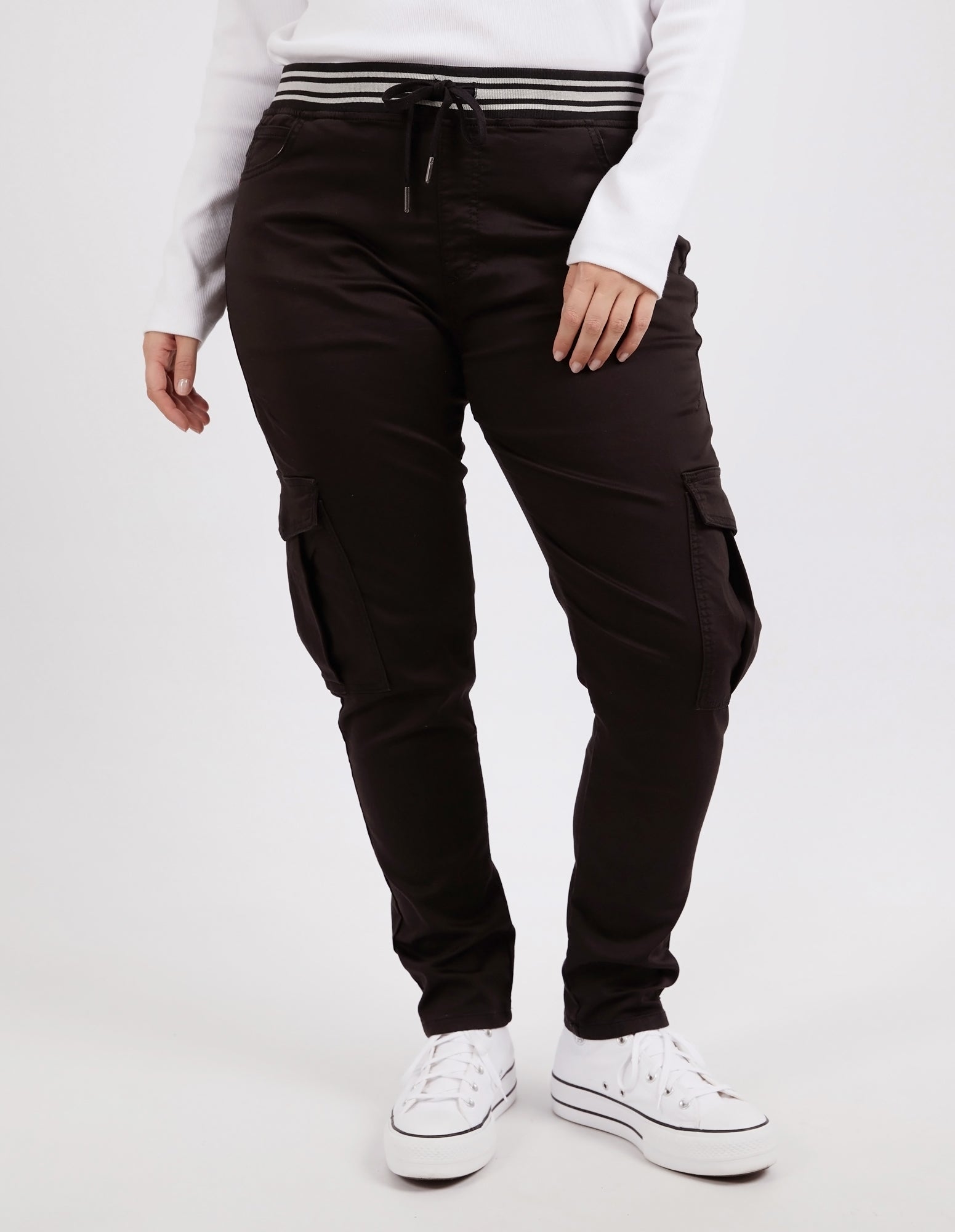 Margo Cargo Jogger Black