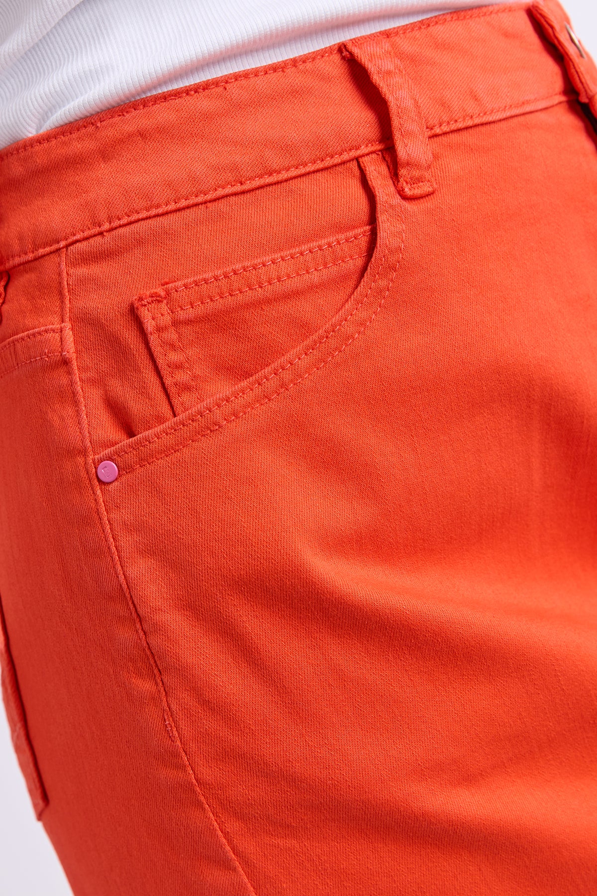 Belle Denim Skirt Tangello