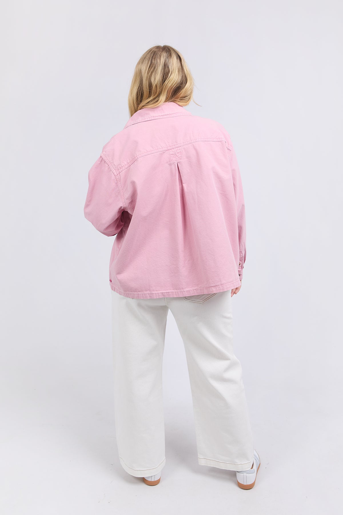 Lucy Denim Jacket Soft Pink