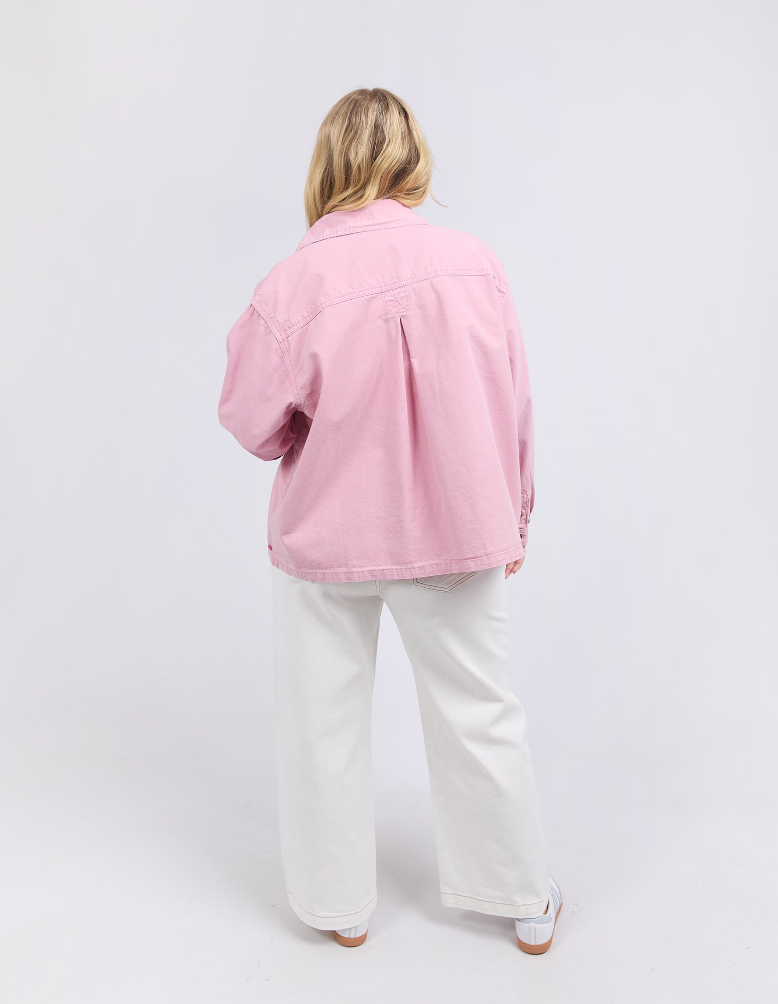 Lucy Denim Jacket Soft Pink