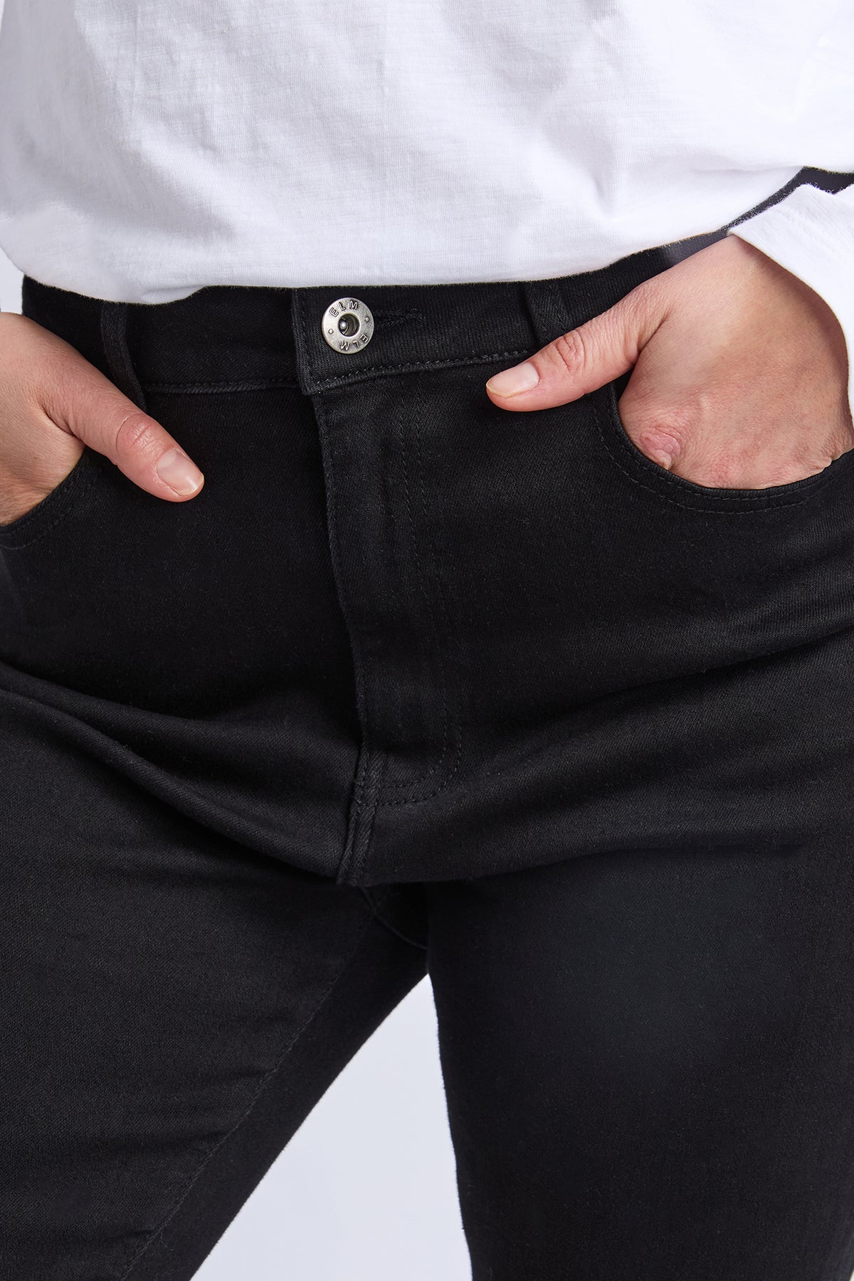 Ada Straight Leg Jean Black