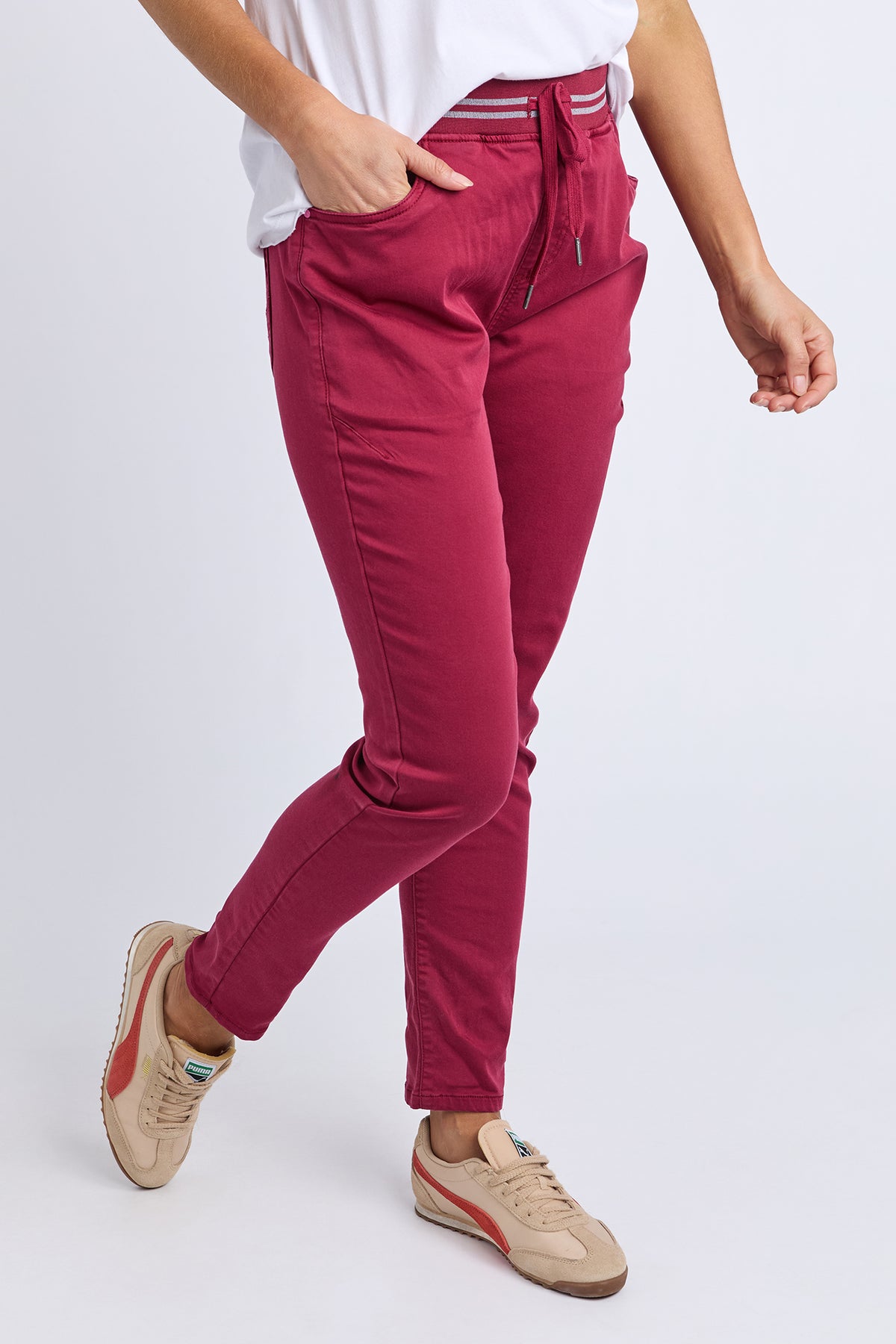 Margo Jogger Maroon