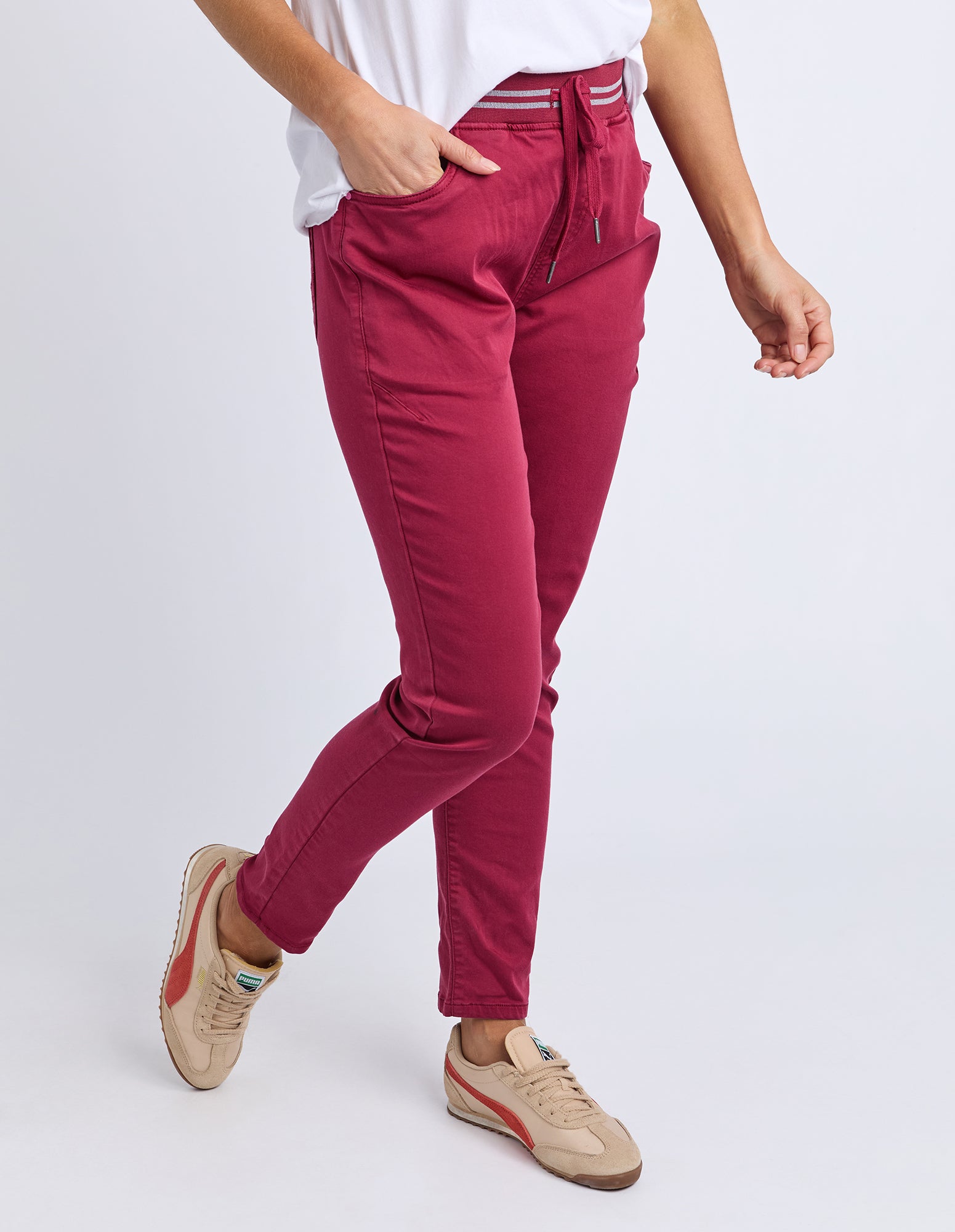 Margo Jogger Maroon