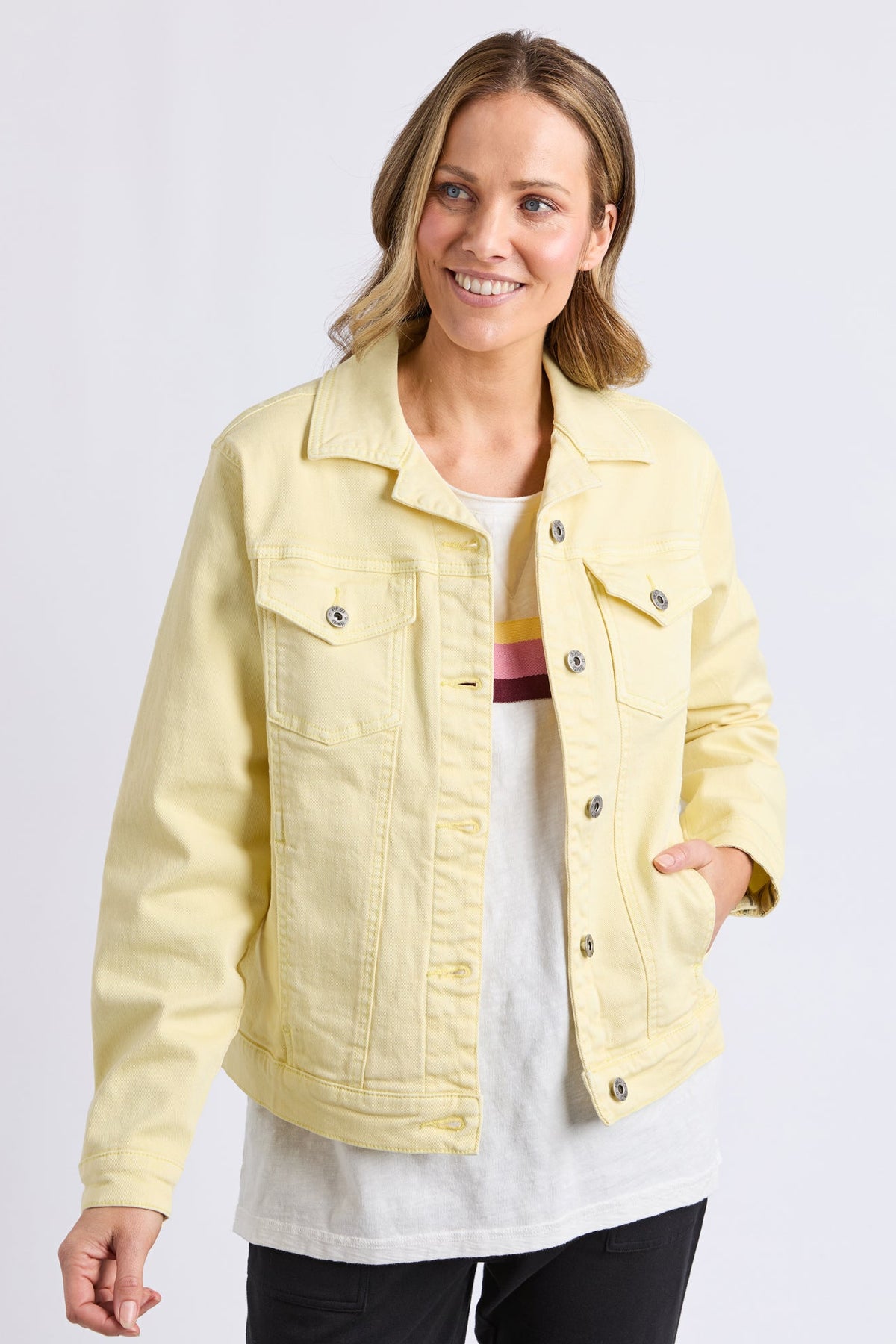 Tilly Jacket Pale Lemon