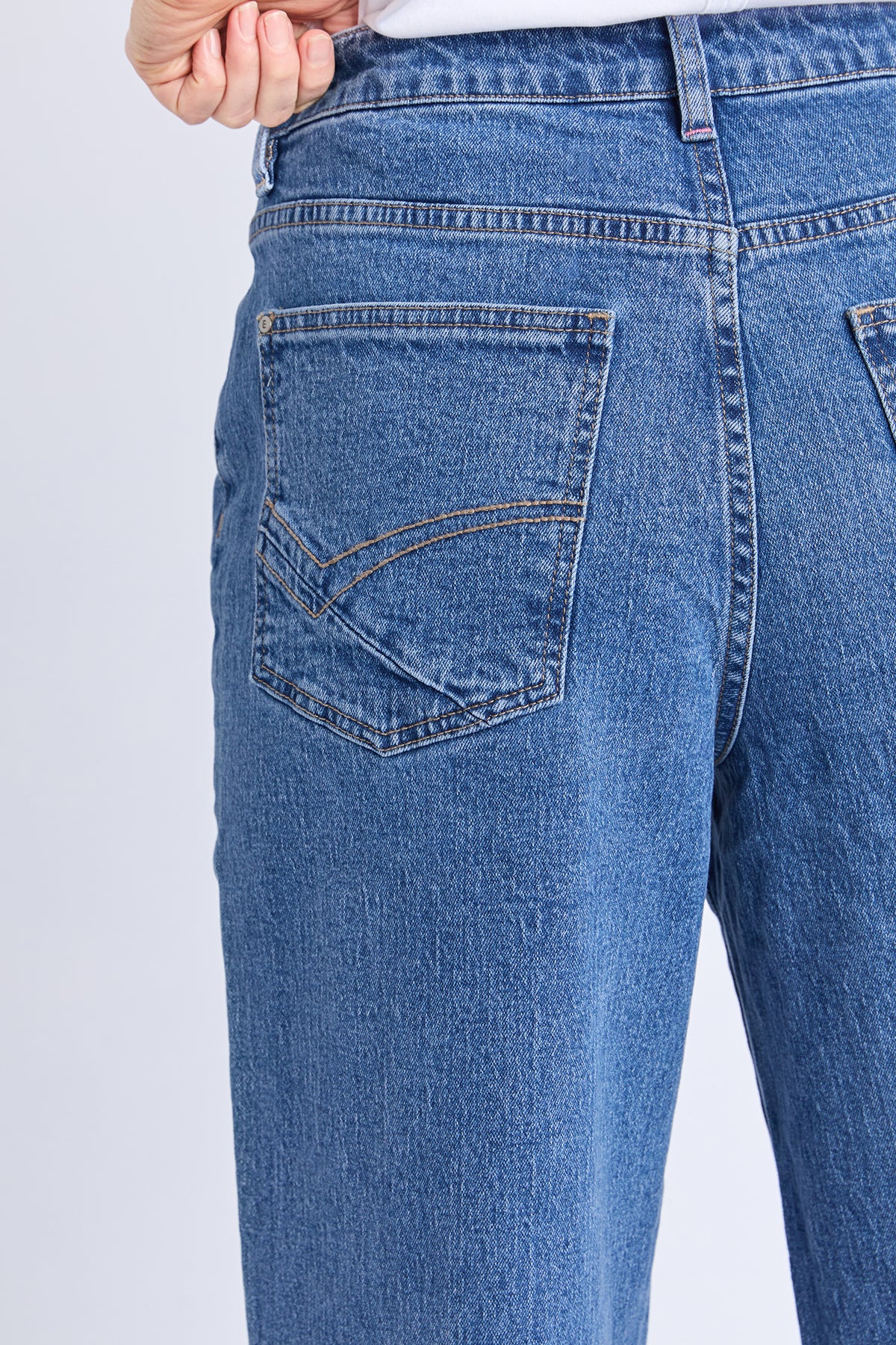 Sylvie Wide Leg Jean Blue