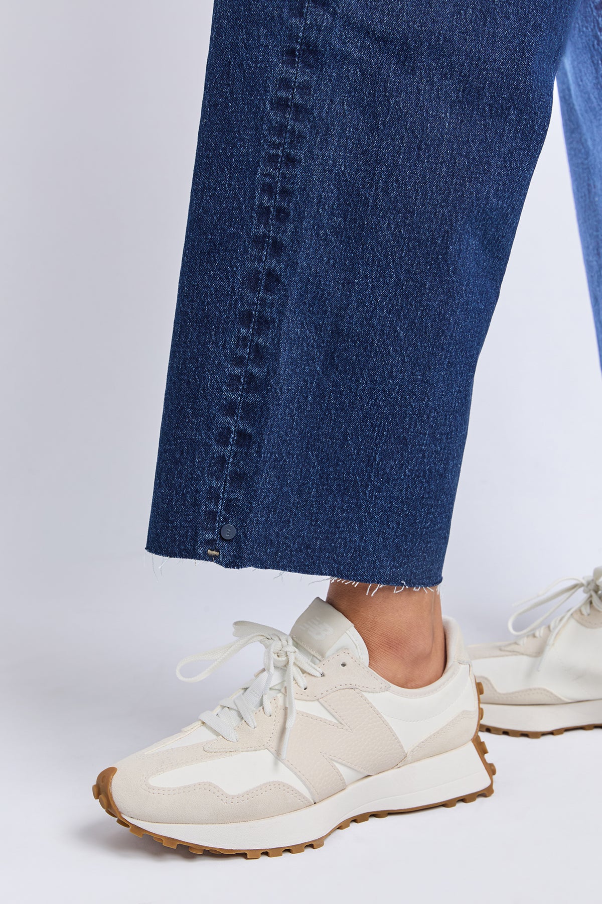 Sylvie Wide Leg Jean Dark Blue Wash