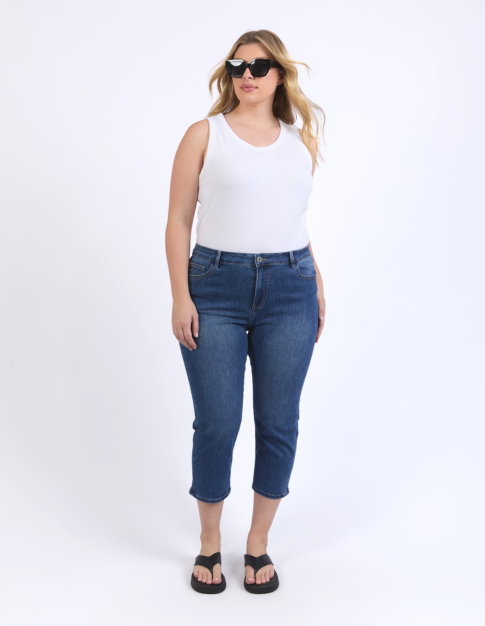 Mollie Capri Jean Blue