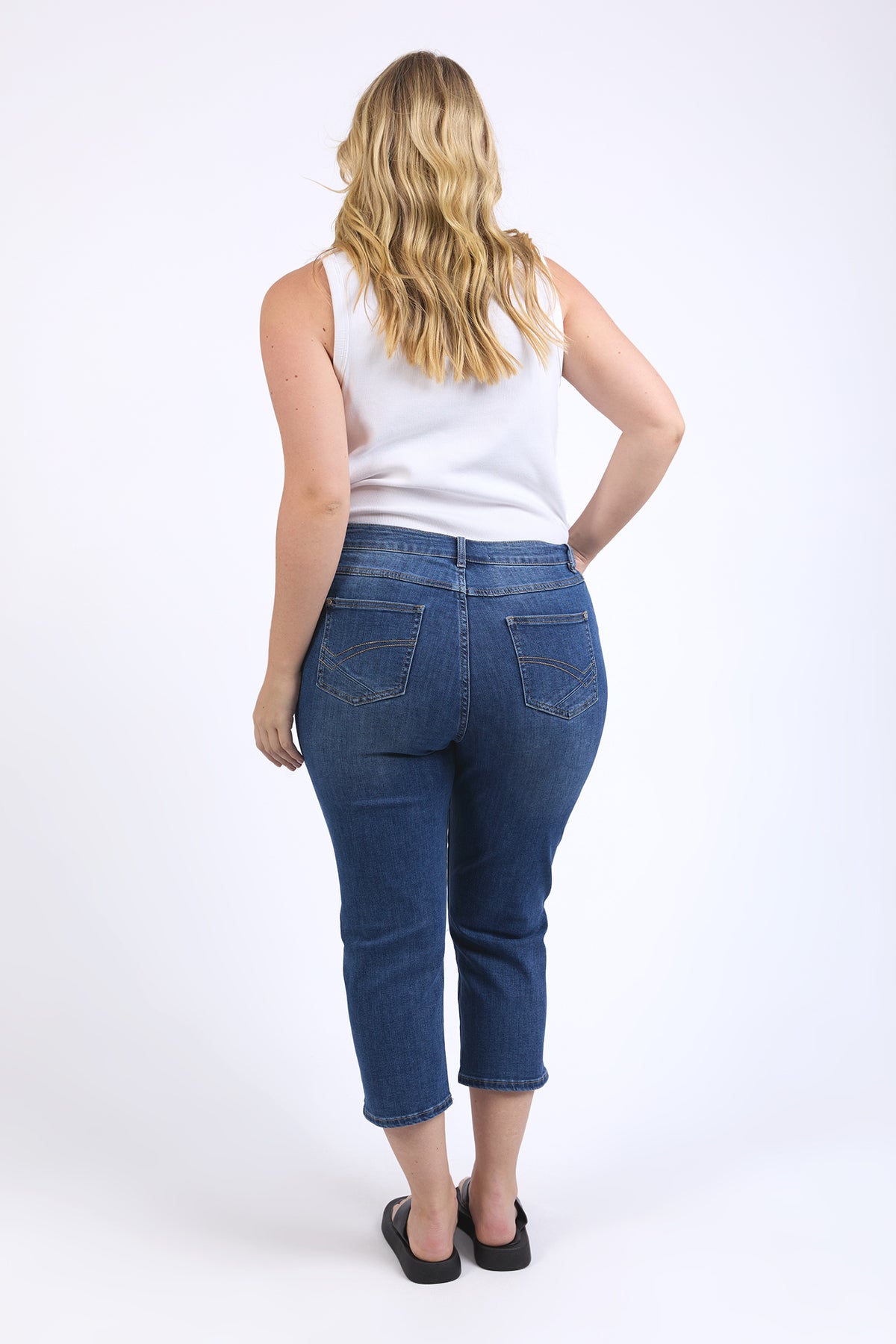 Mollie Capri Jean Blue