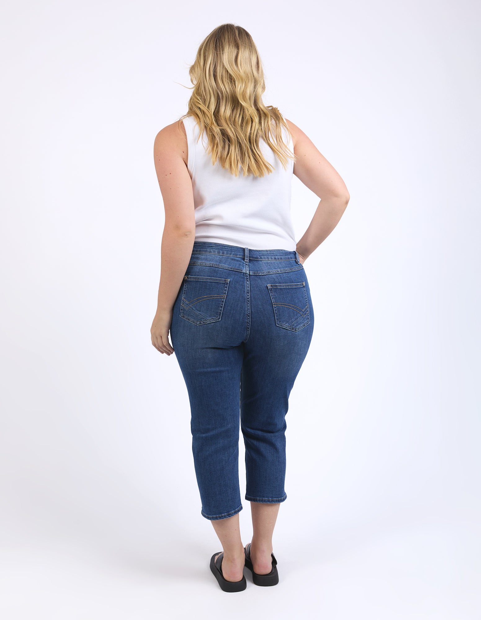 Mollie Capri Jean Blue