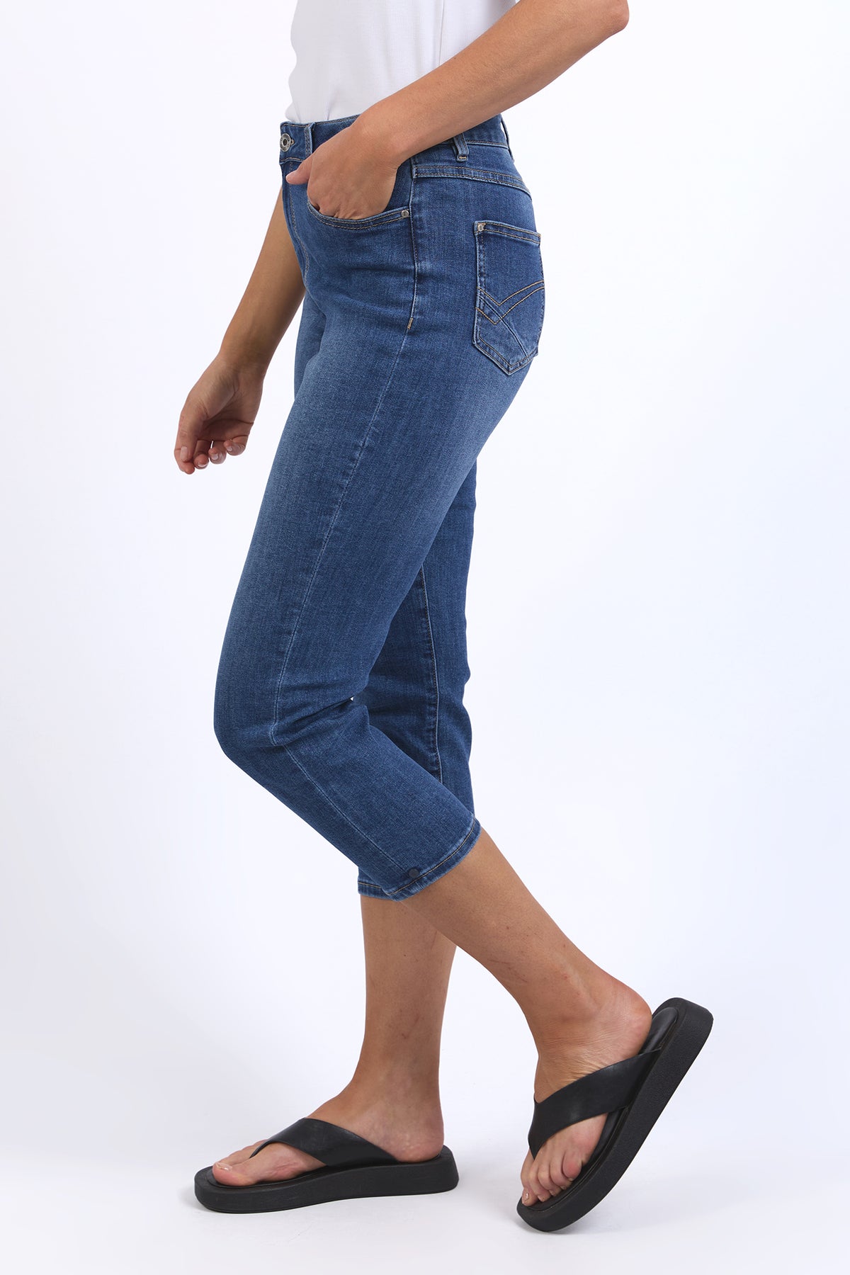 Mollie Capri Jean Blue