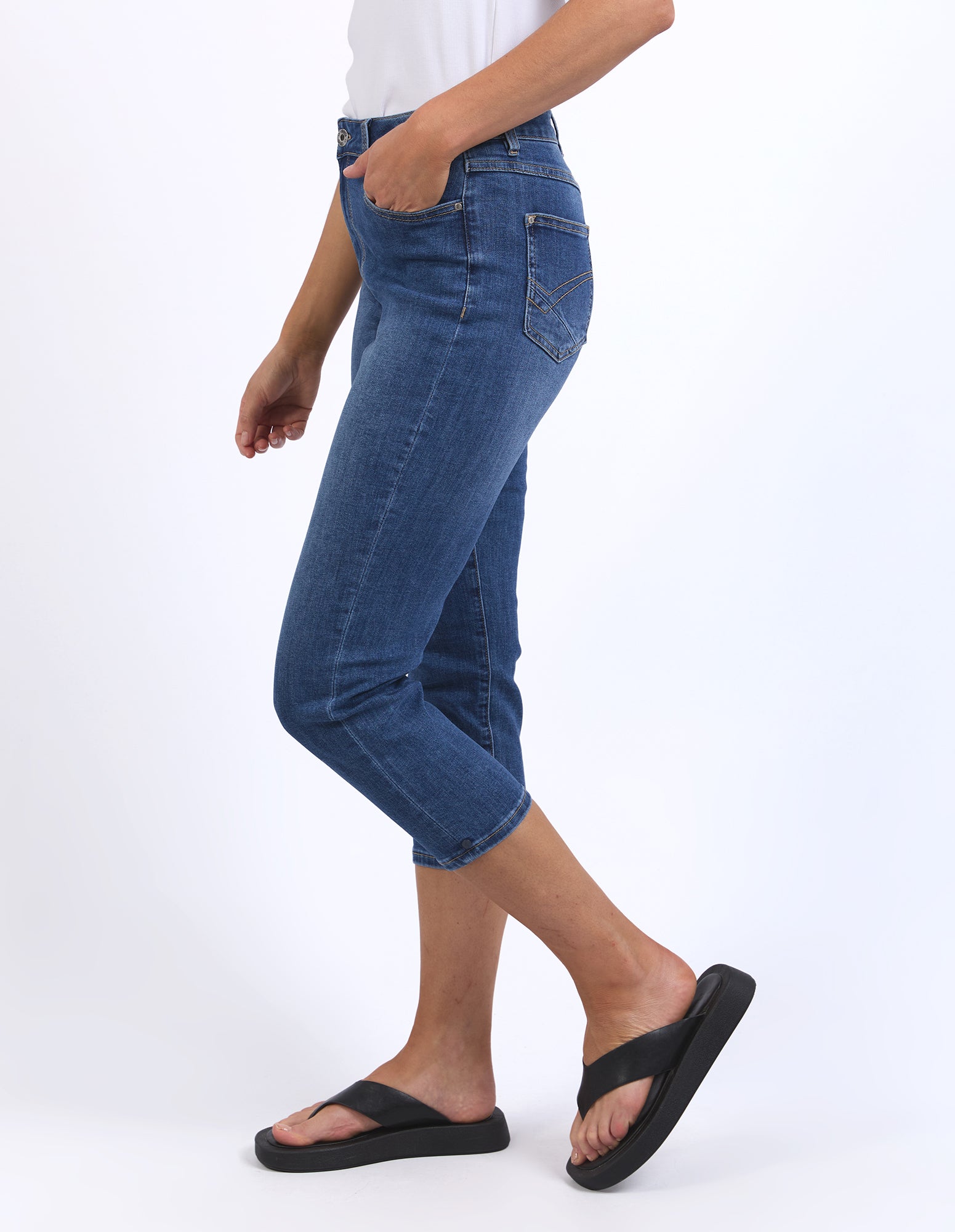 Mollie Capri Jean Blue