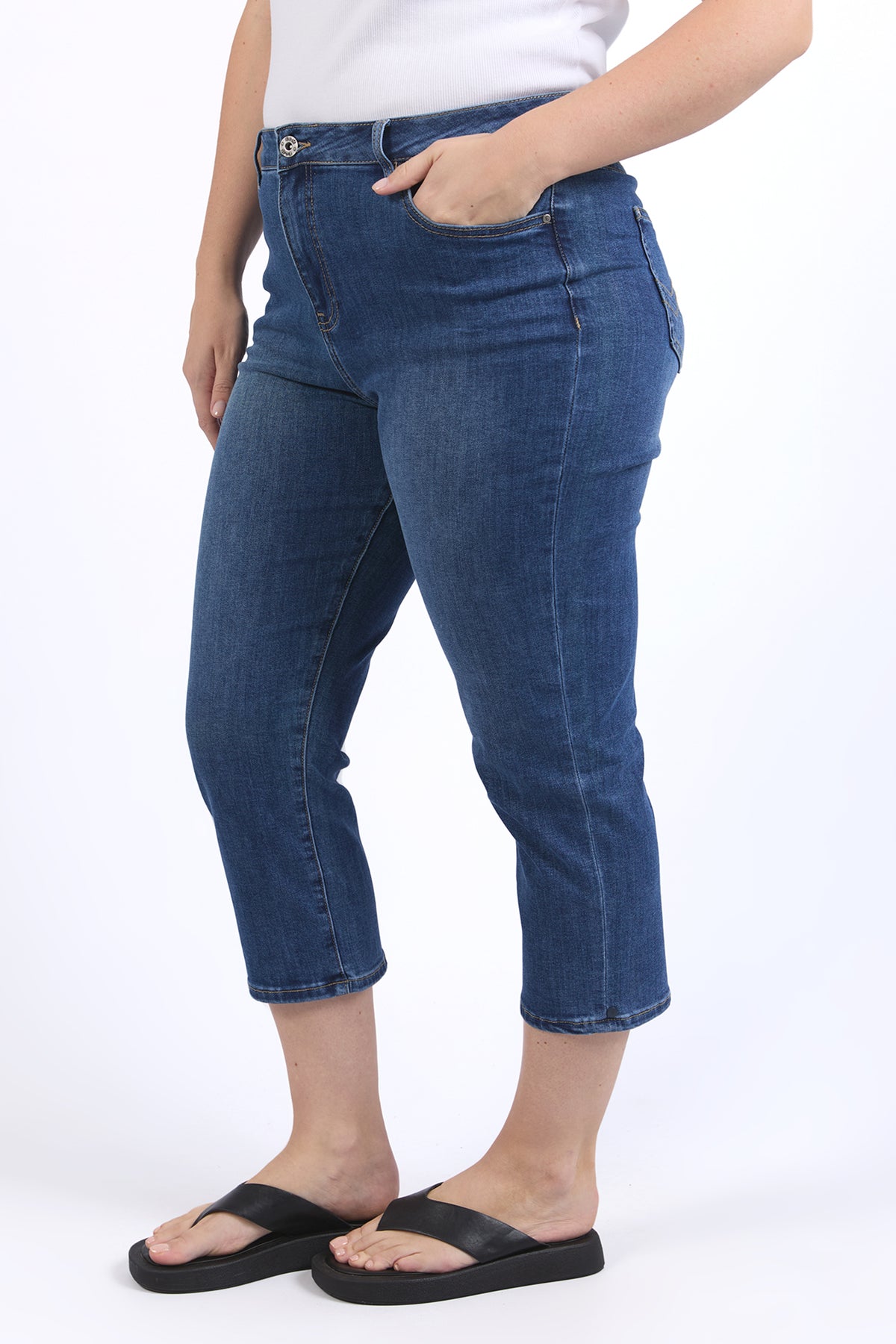 Mollie Capri Jean Blue