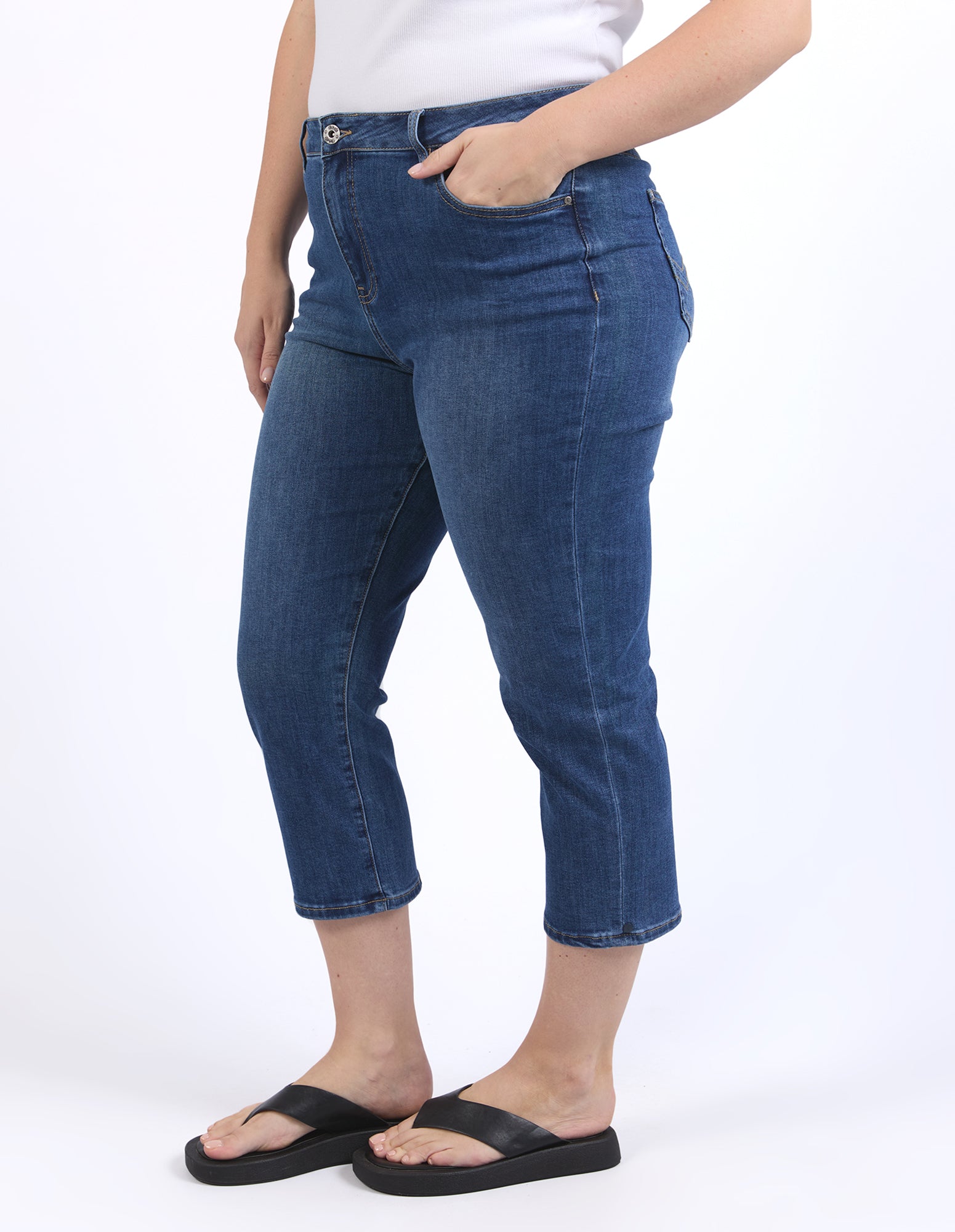 Mollie Capri Jean Blue