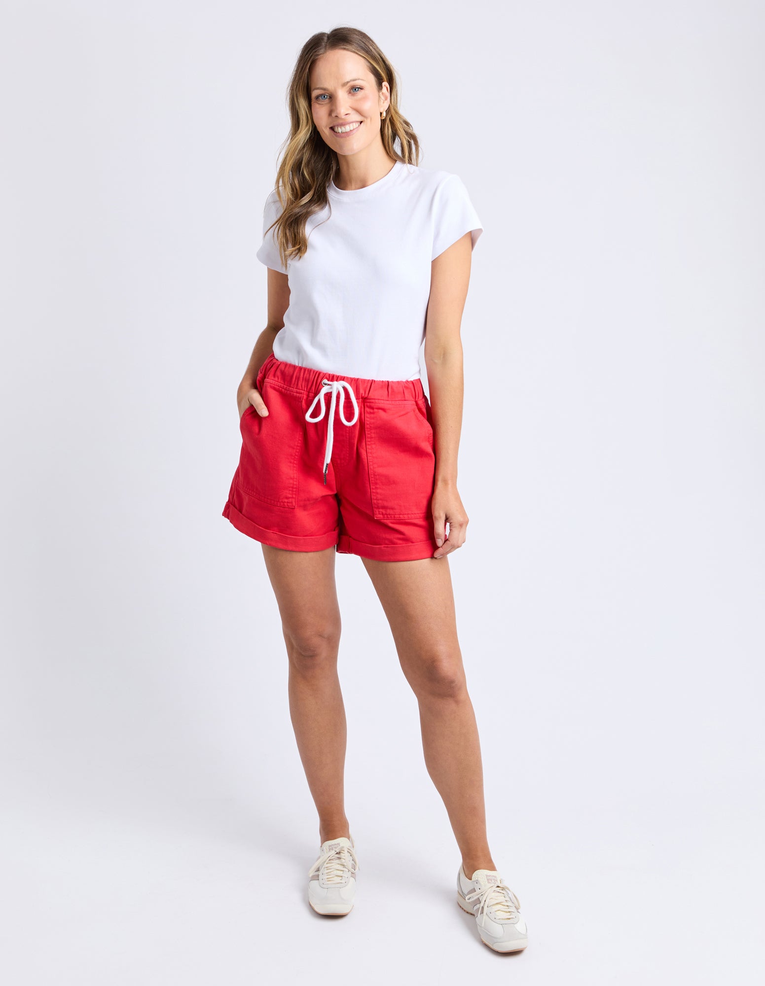 Emma Relaxed Short Poppy
