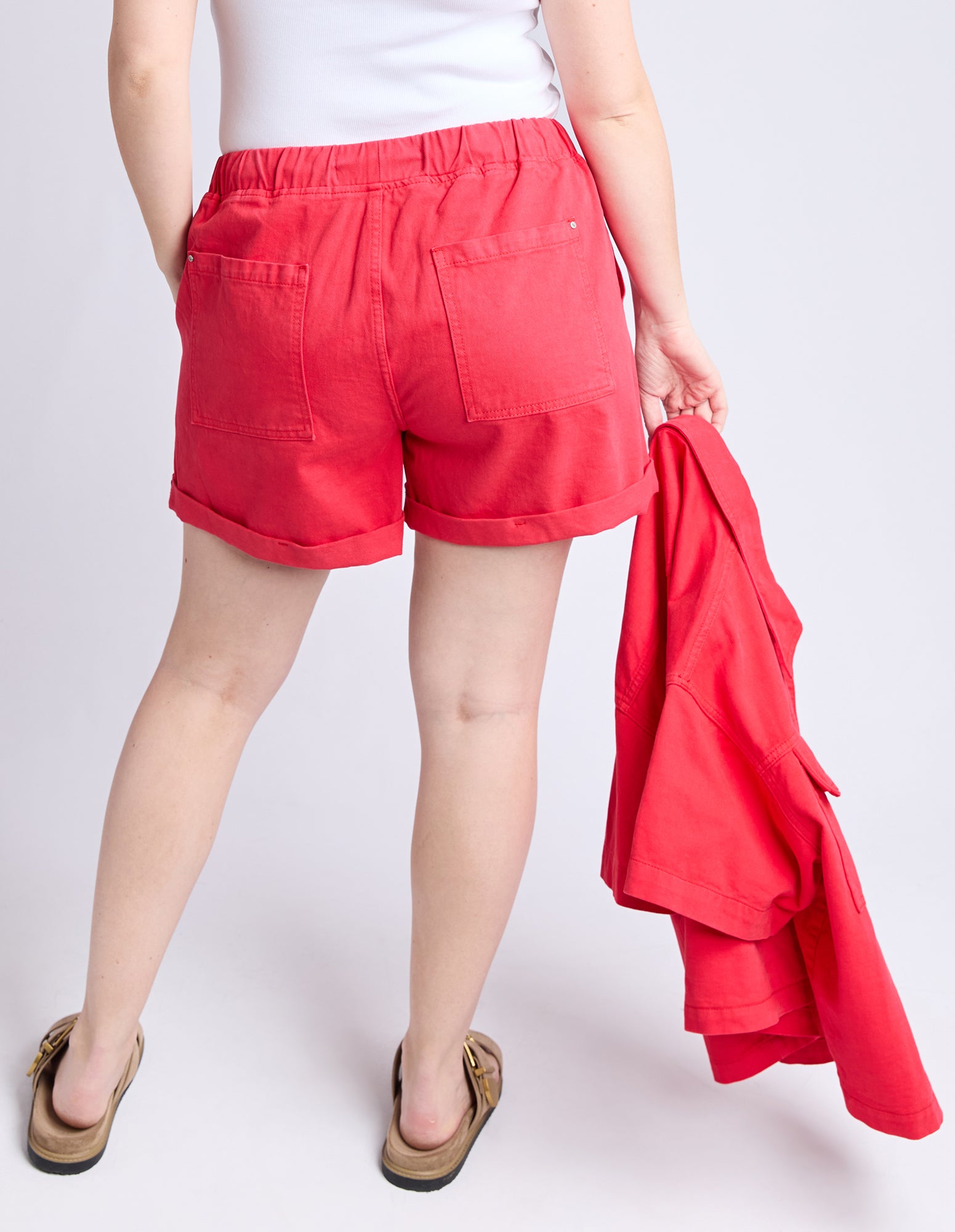 Emma Relaxed Short Poppy
