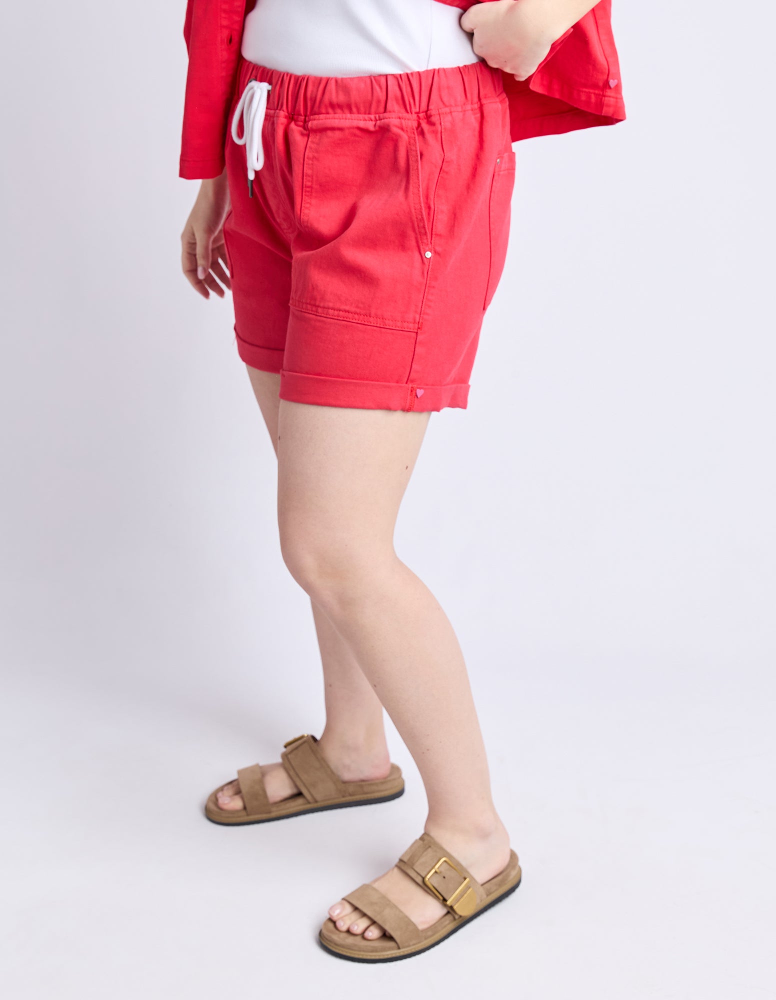 Emma Relaxed Short Poppy