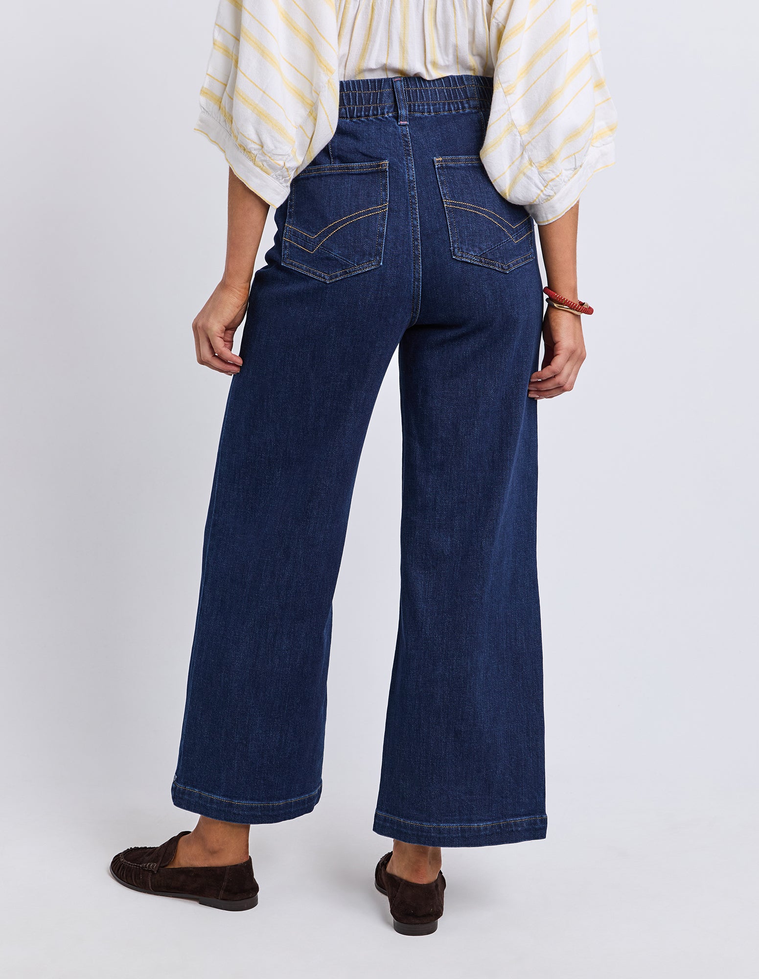 Alyssa Front Pocket Jean Sapphire