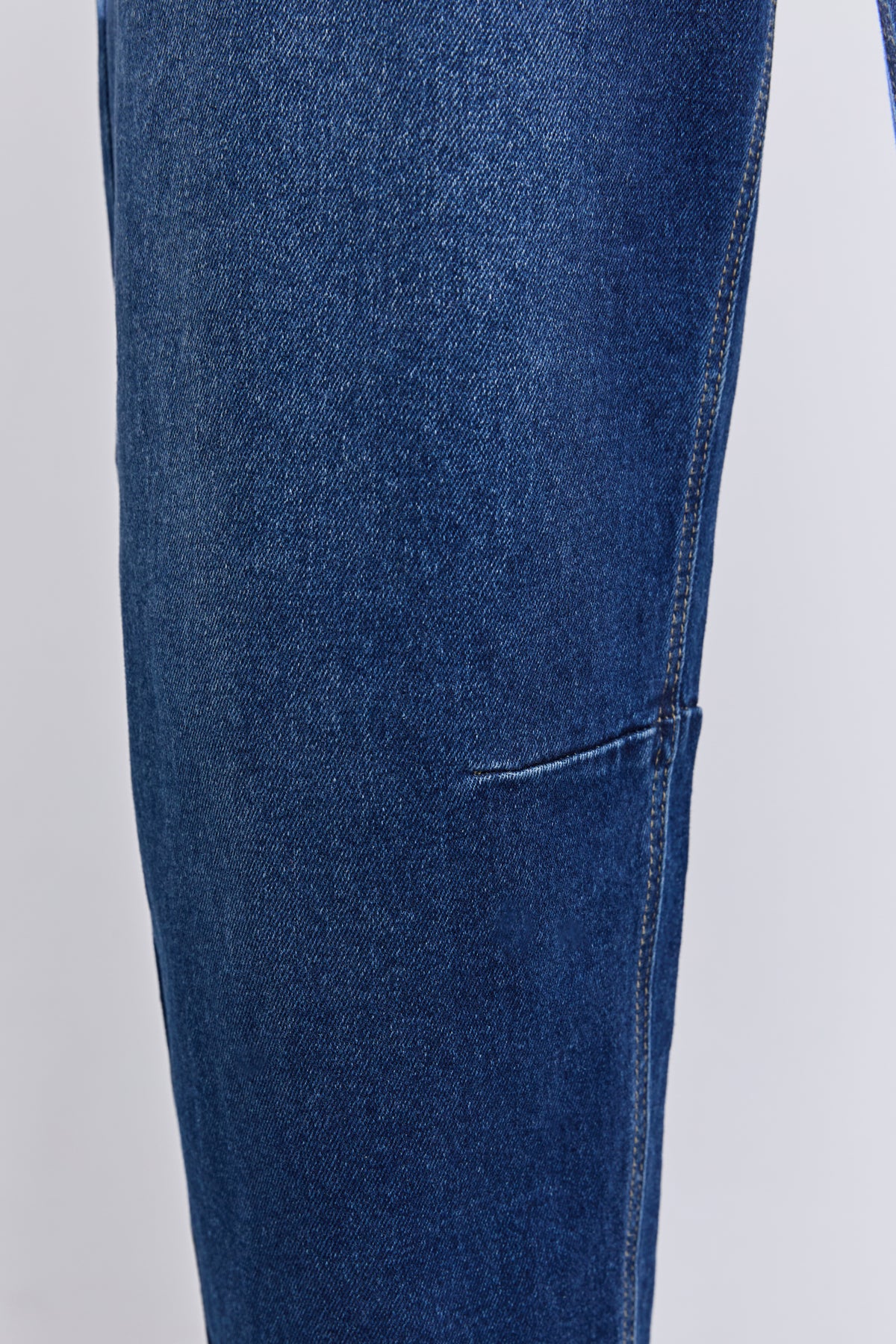 Bessie Barrel Leg Jean Dark Blue Wash
