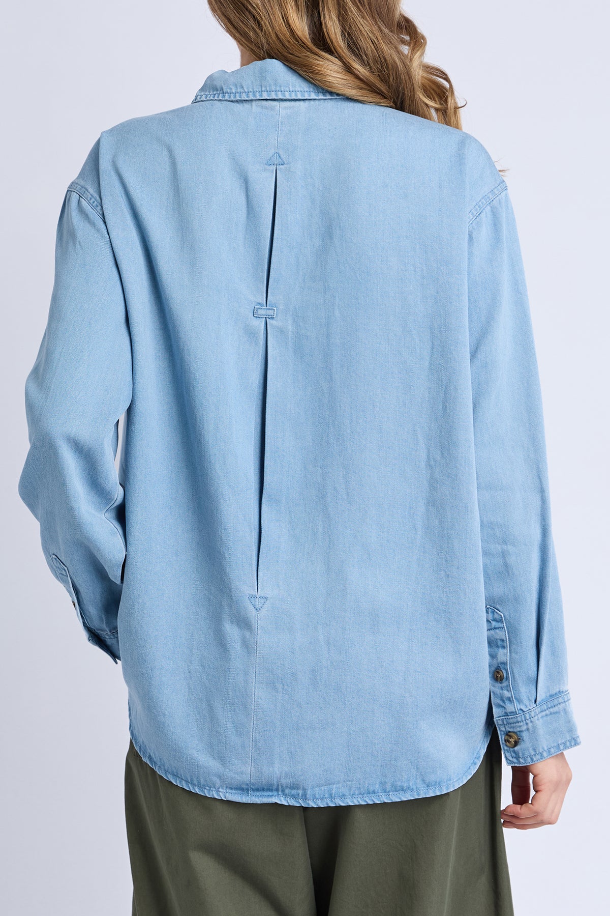 Star Denim Shirt Light Blue Wash