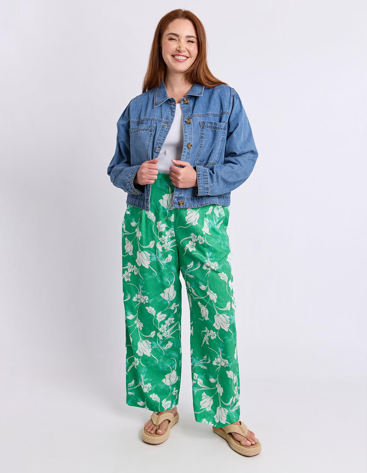 Essie Denim Jacket Mid Blue Wash