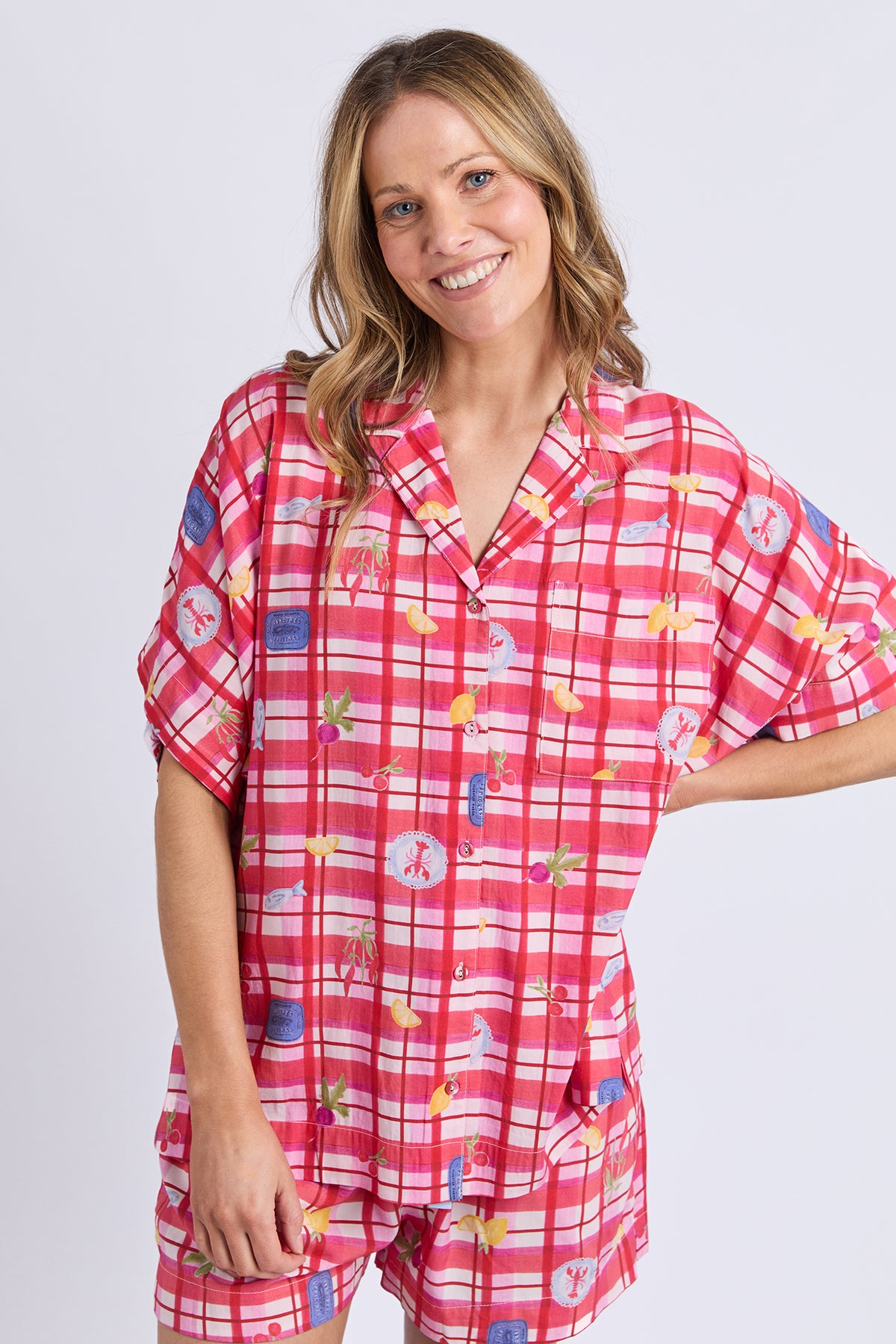 Napoli Nights Pj Set Multicoloured