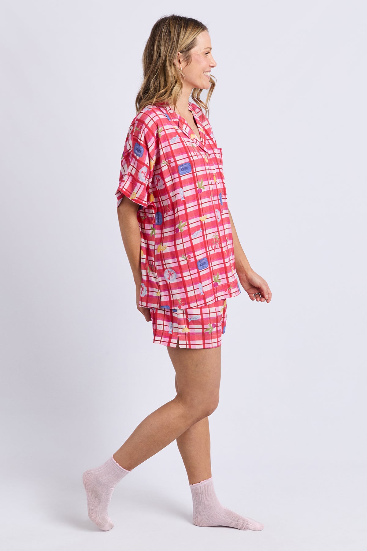 Napoli Nights Pj Set Multicoloured