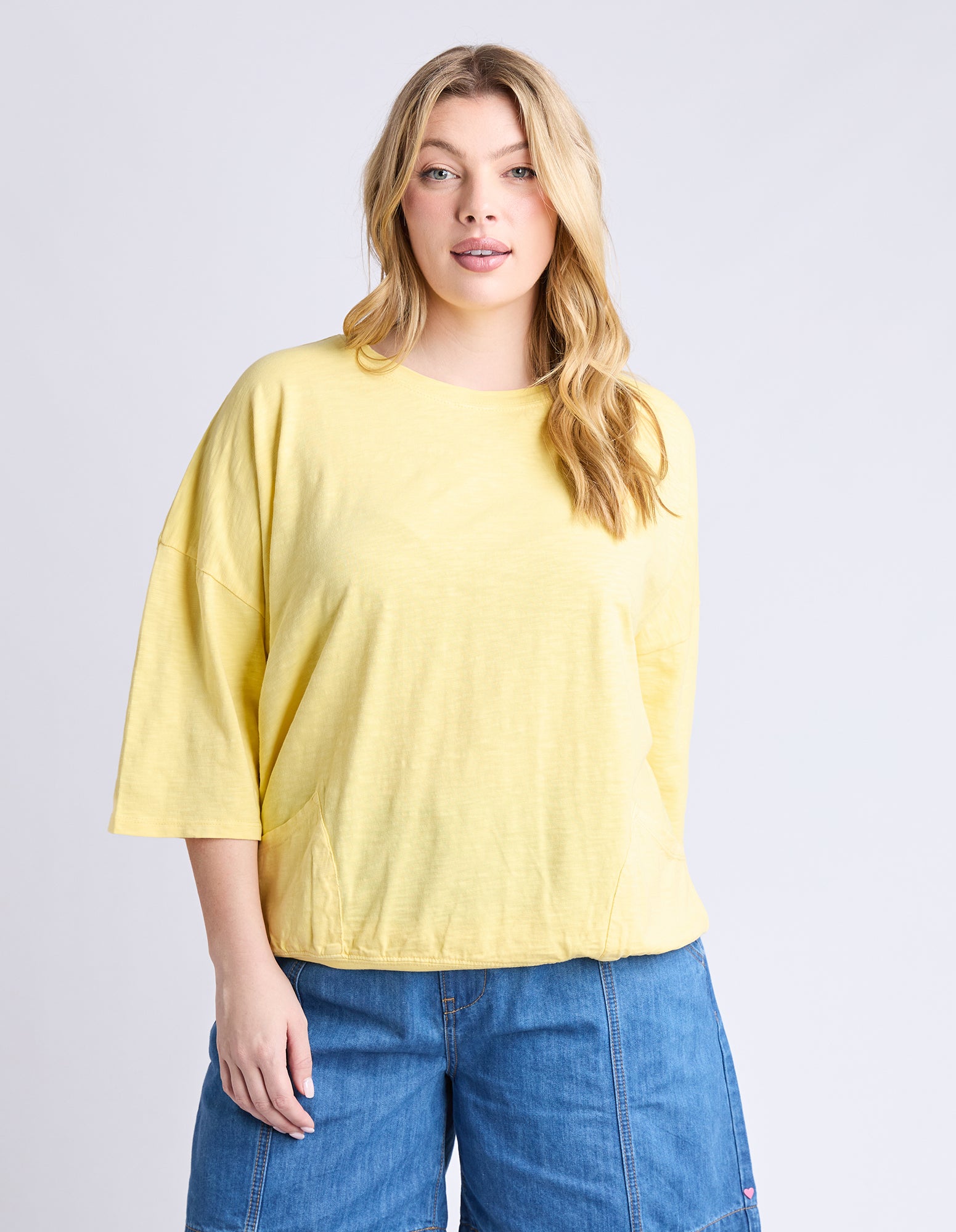 Mazie Sweat Pale Banana