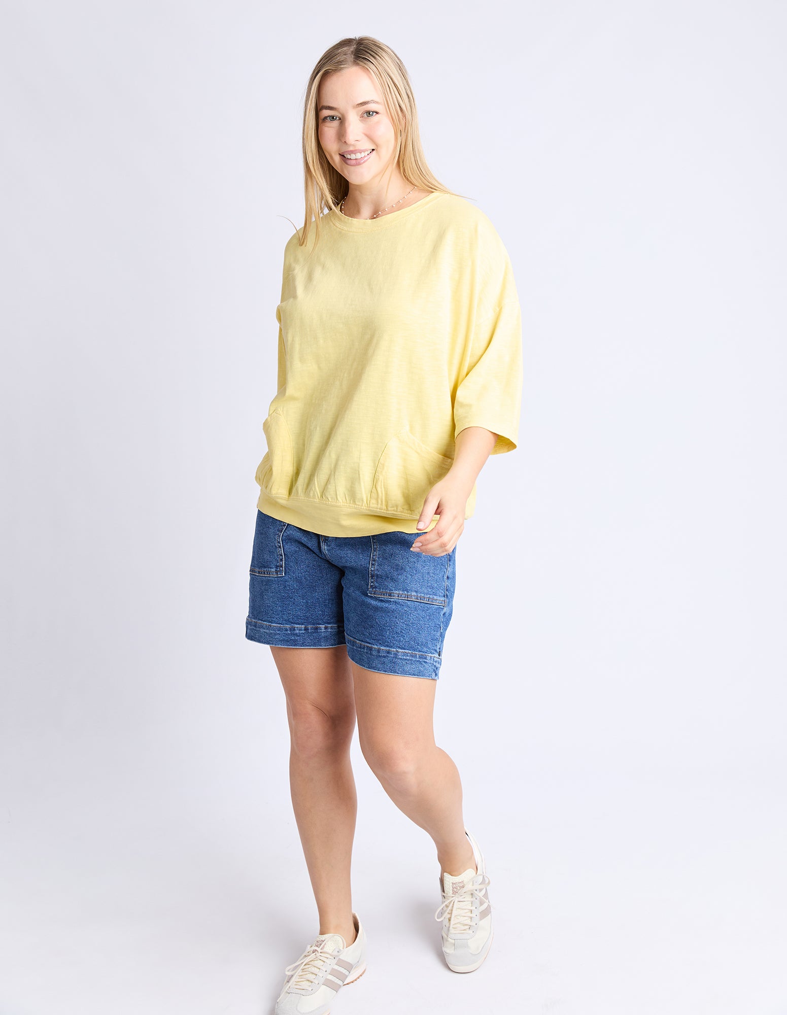 Mazie Sweat Pale Banana