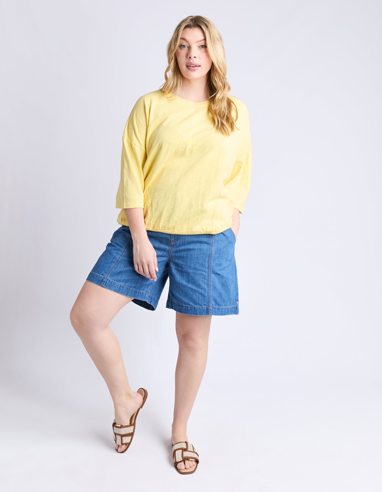 Mazie Sweat Pale Banana