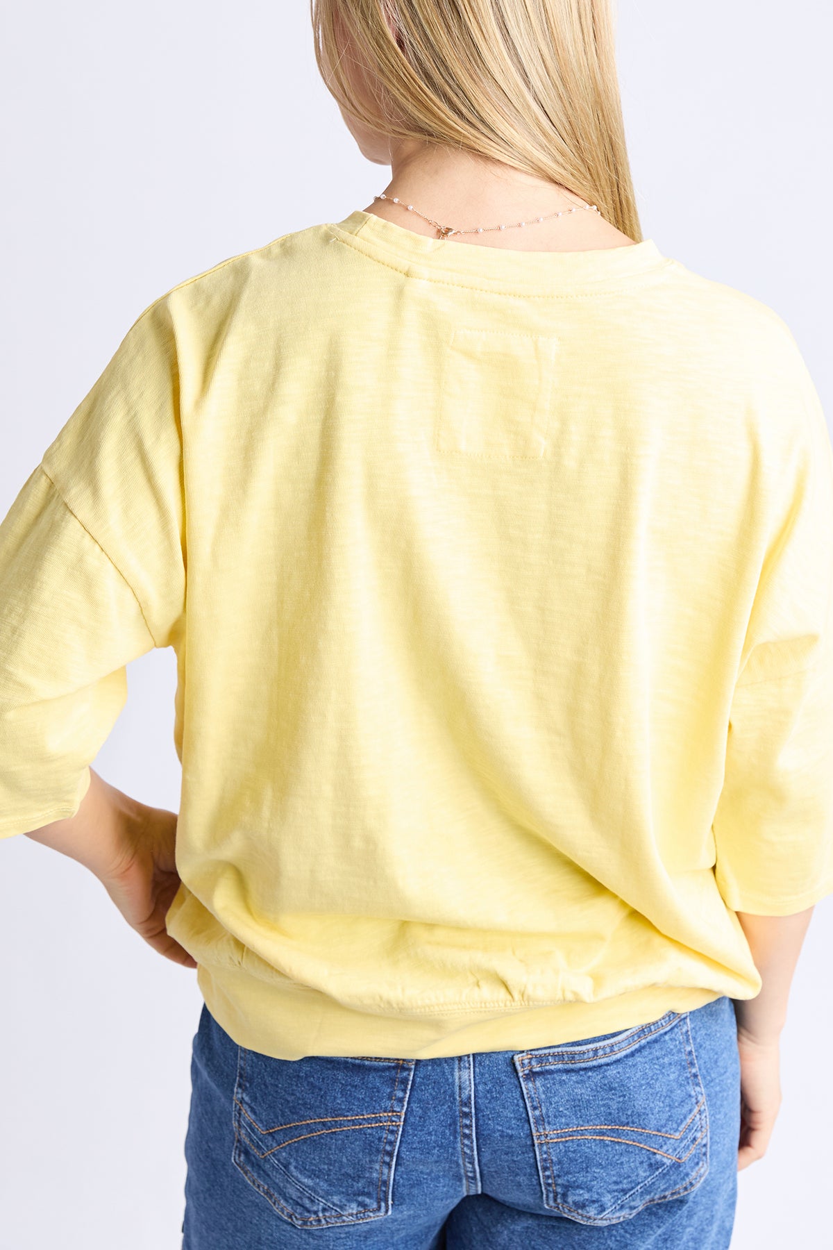 Mazie Sweat Pale Banana