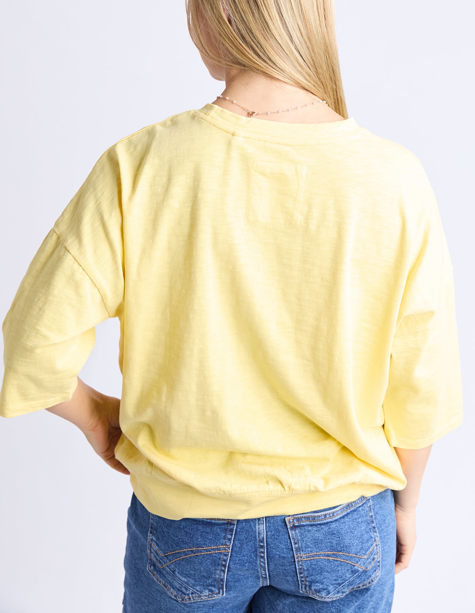 Mazie Sweat Pale Banana