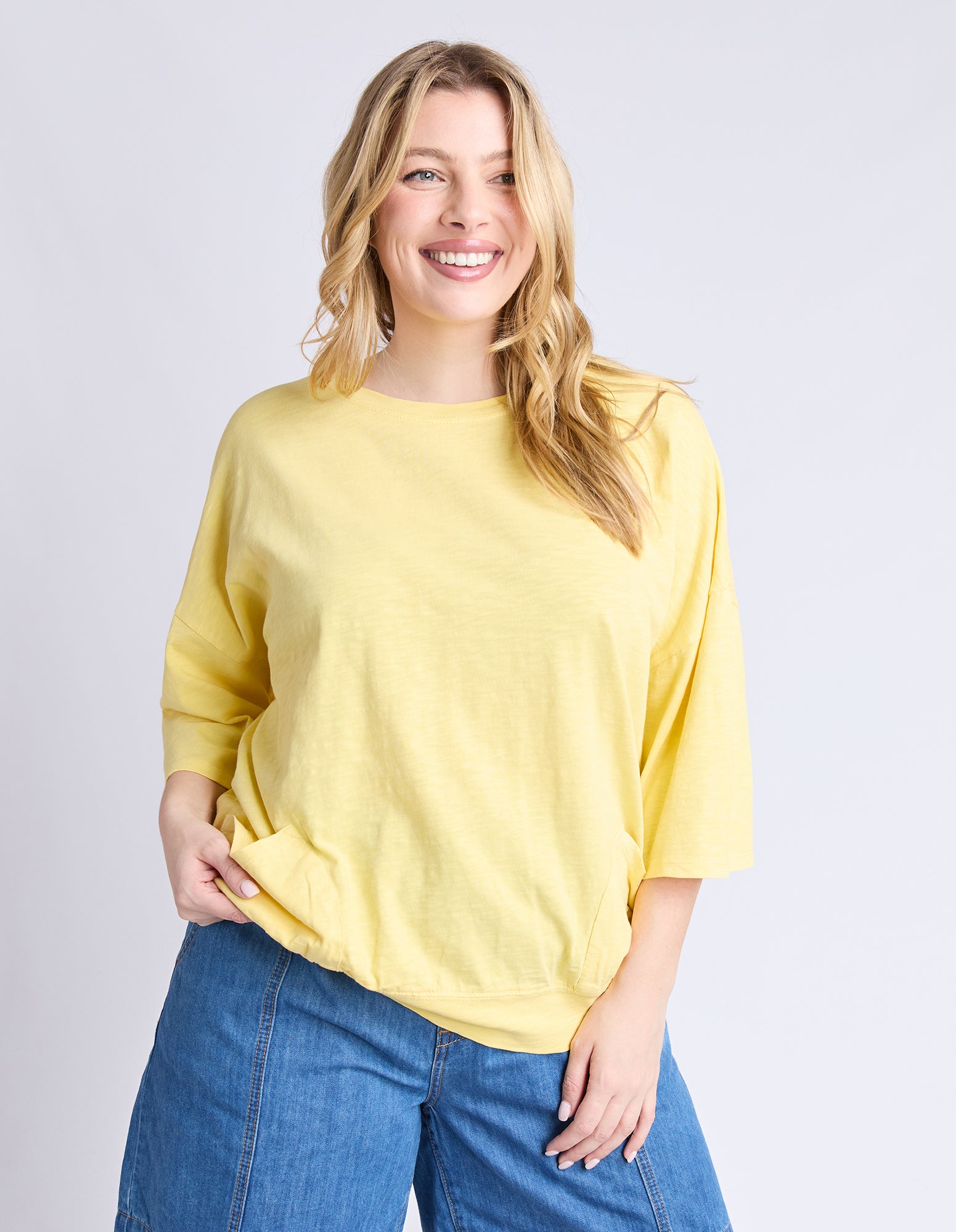 Mazie Sweat Pale Banana