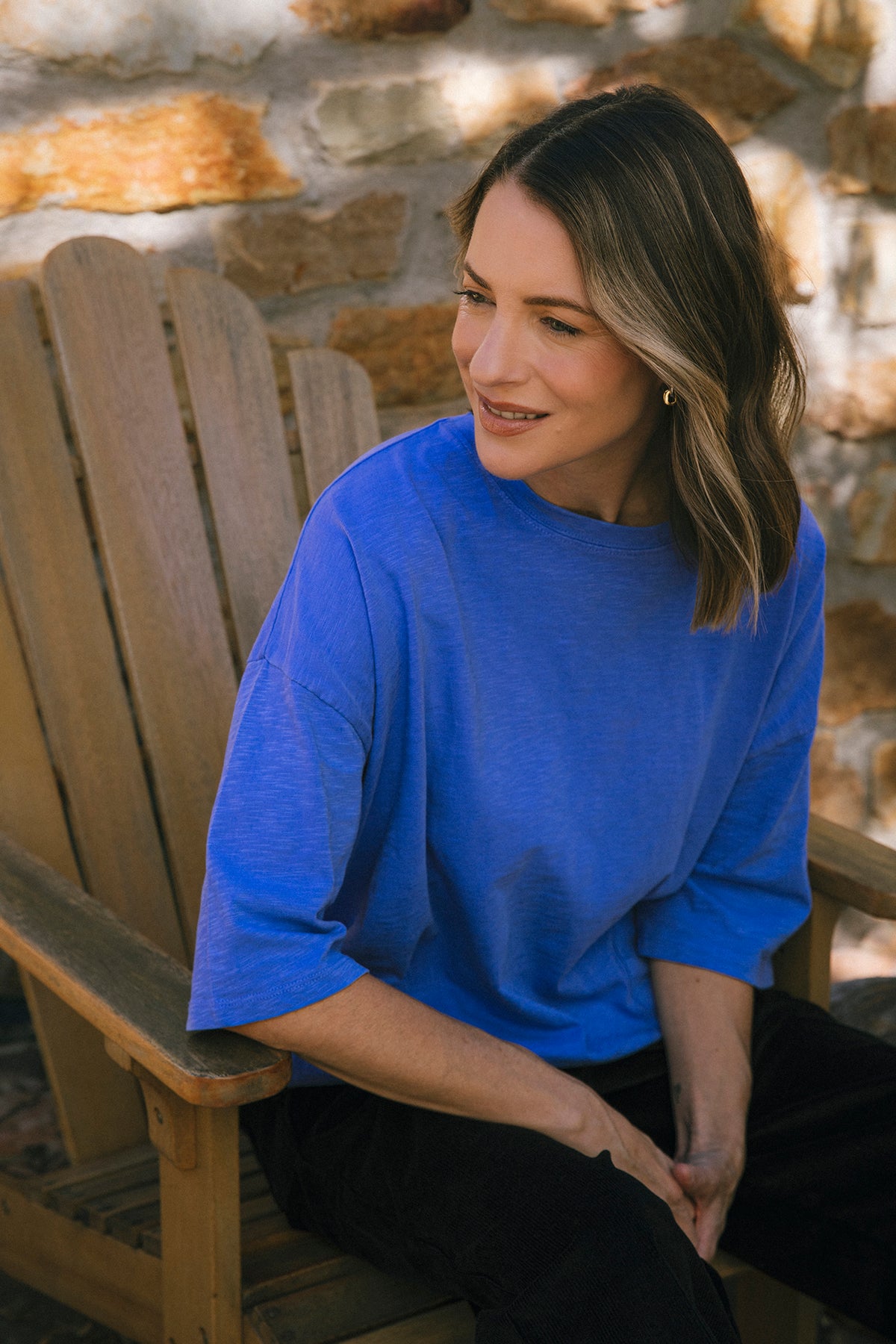 Mazie Sweat Cornflower