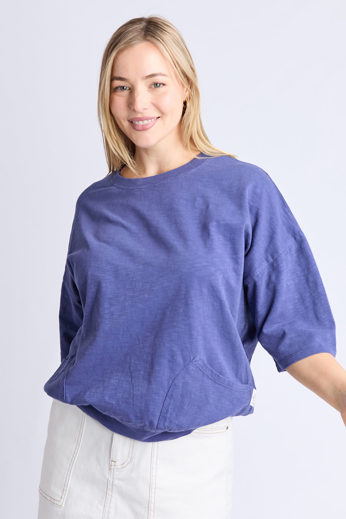 Mazie Sweat Vintage Blue